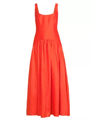 Drop Waist Maxi Dresses