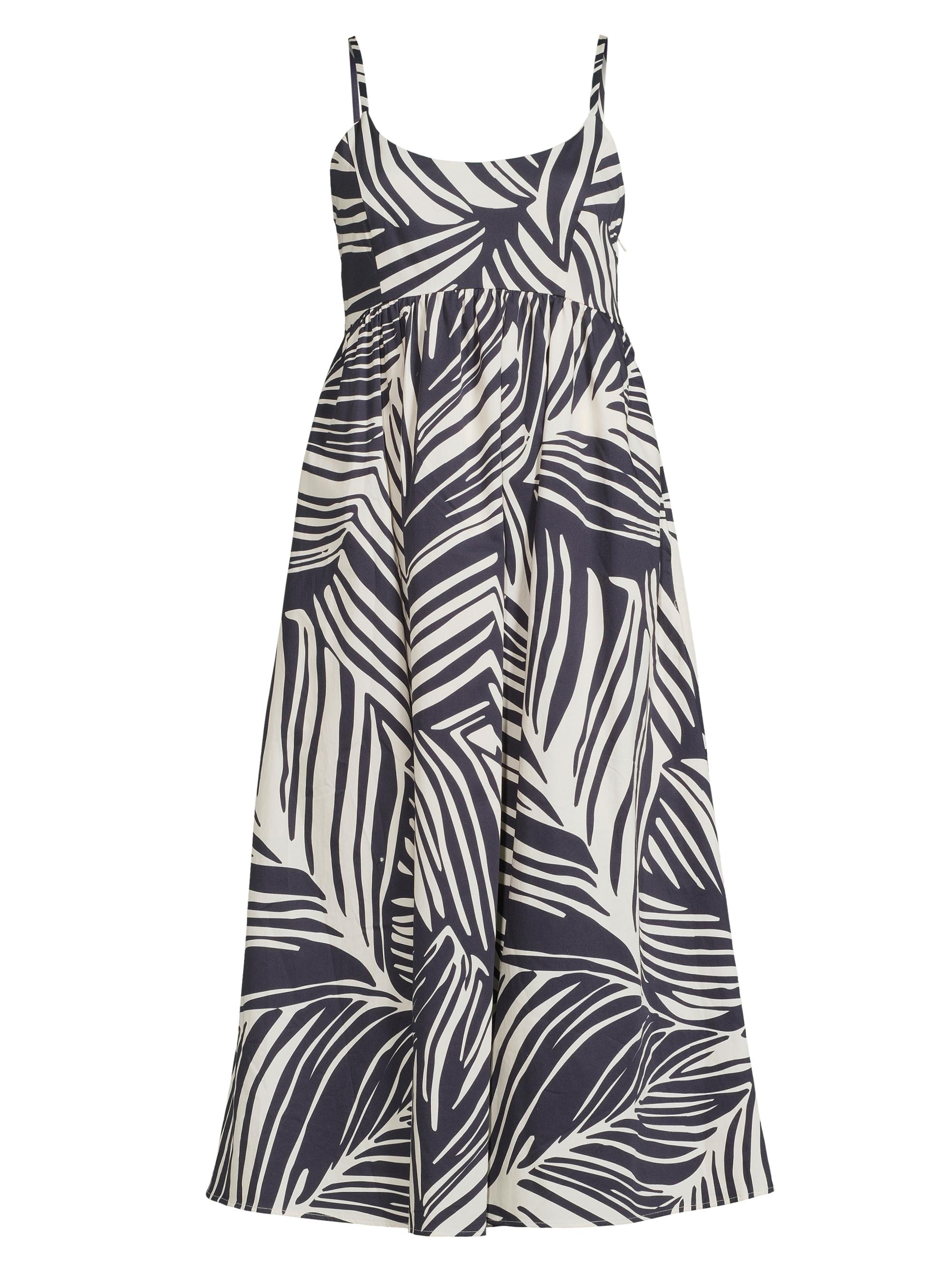 Hutch Women's Brixton Leaf Print Dress - Navy