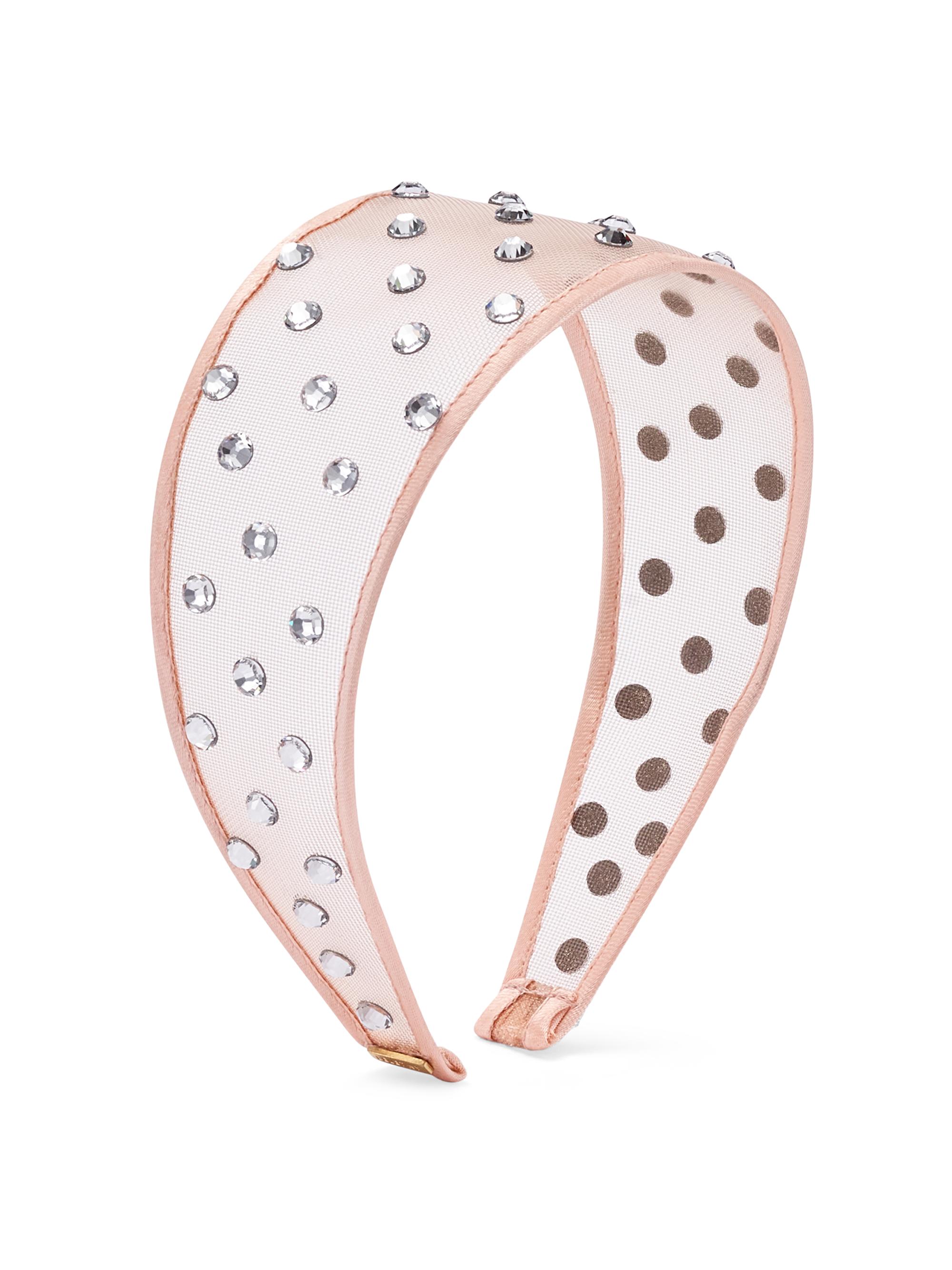 Lelet NY Giselle Wide Mesh Crystal Headband | Saks Fifth Avenue