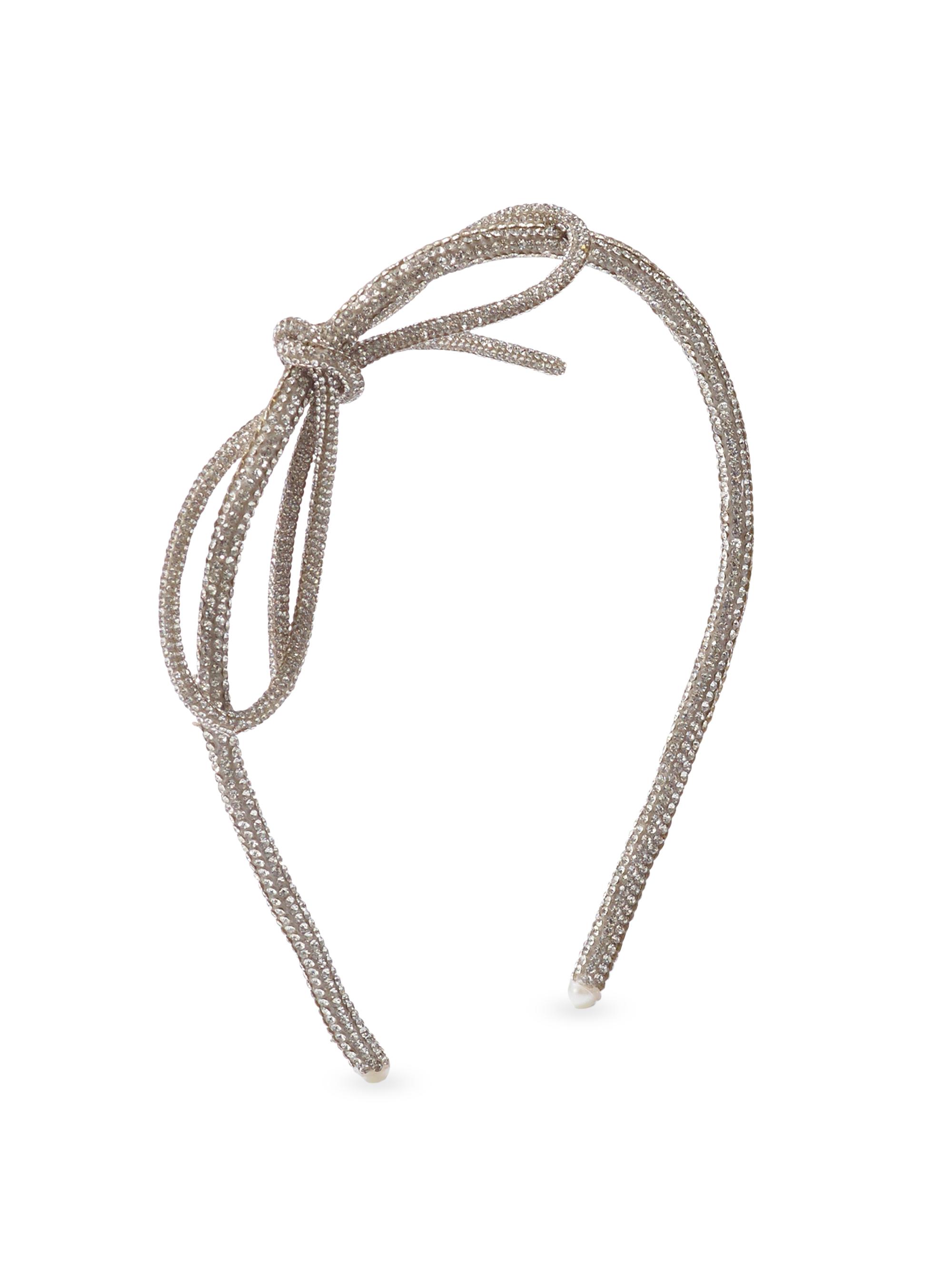 Lelet NY Women's Sasha Crystal Bow Headband - Crystal