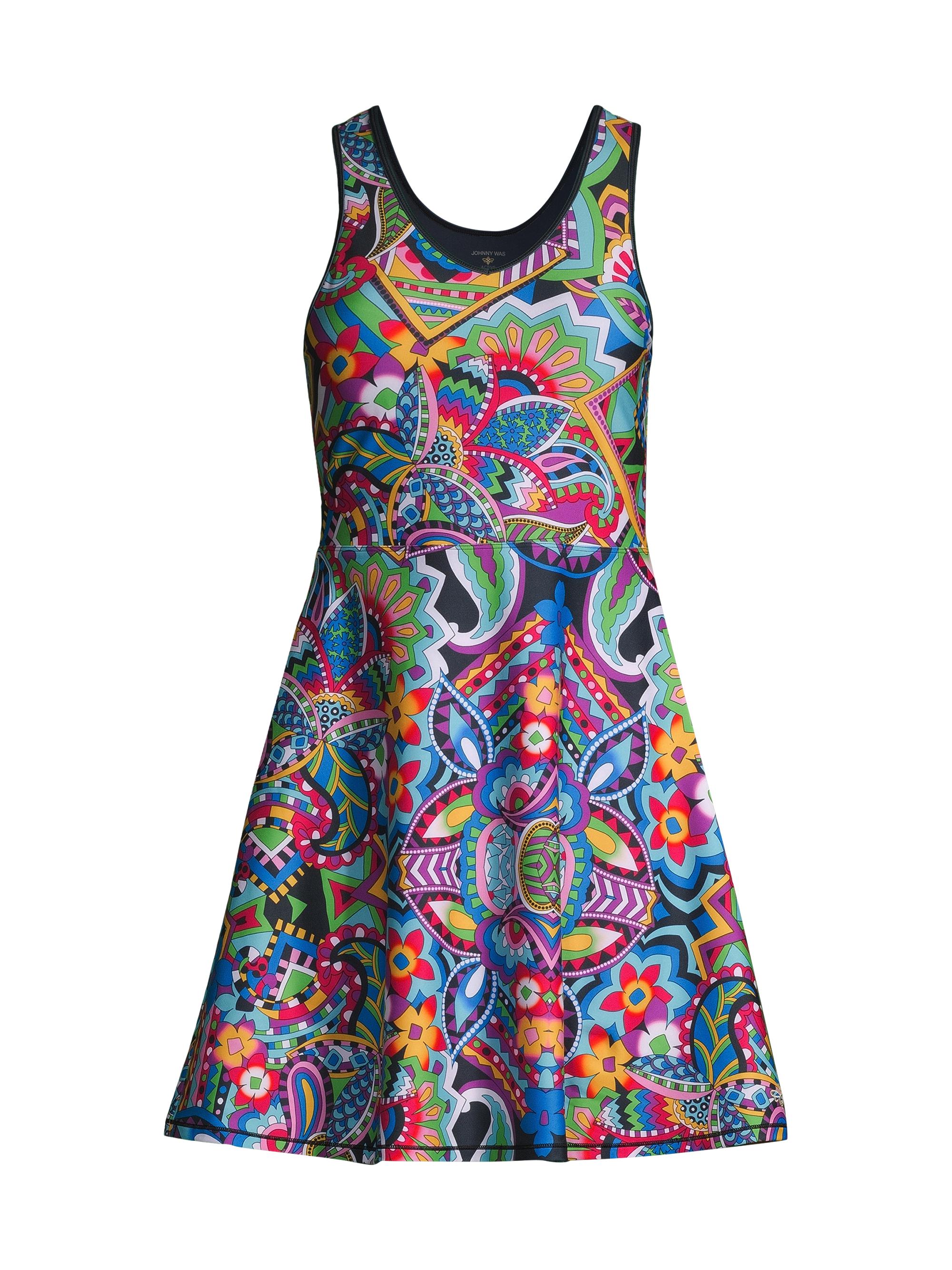 Johnny Was Women's Demarne Fit & Flare Tennis Dress