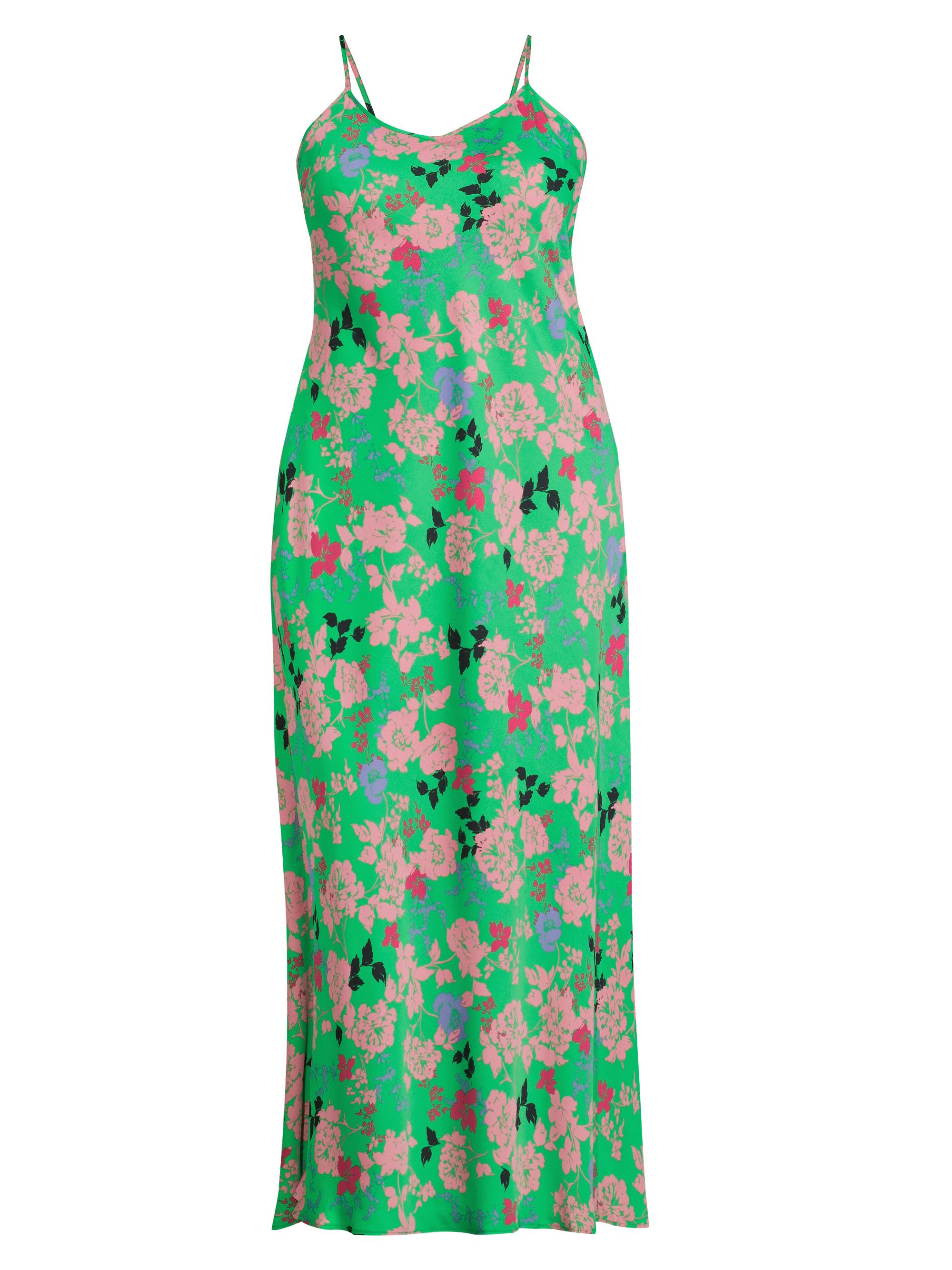 Baacal Women's Harper Floral Slip Maxi Dress - Green Floral