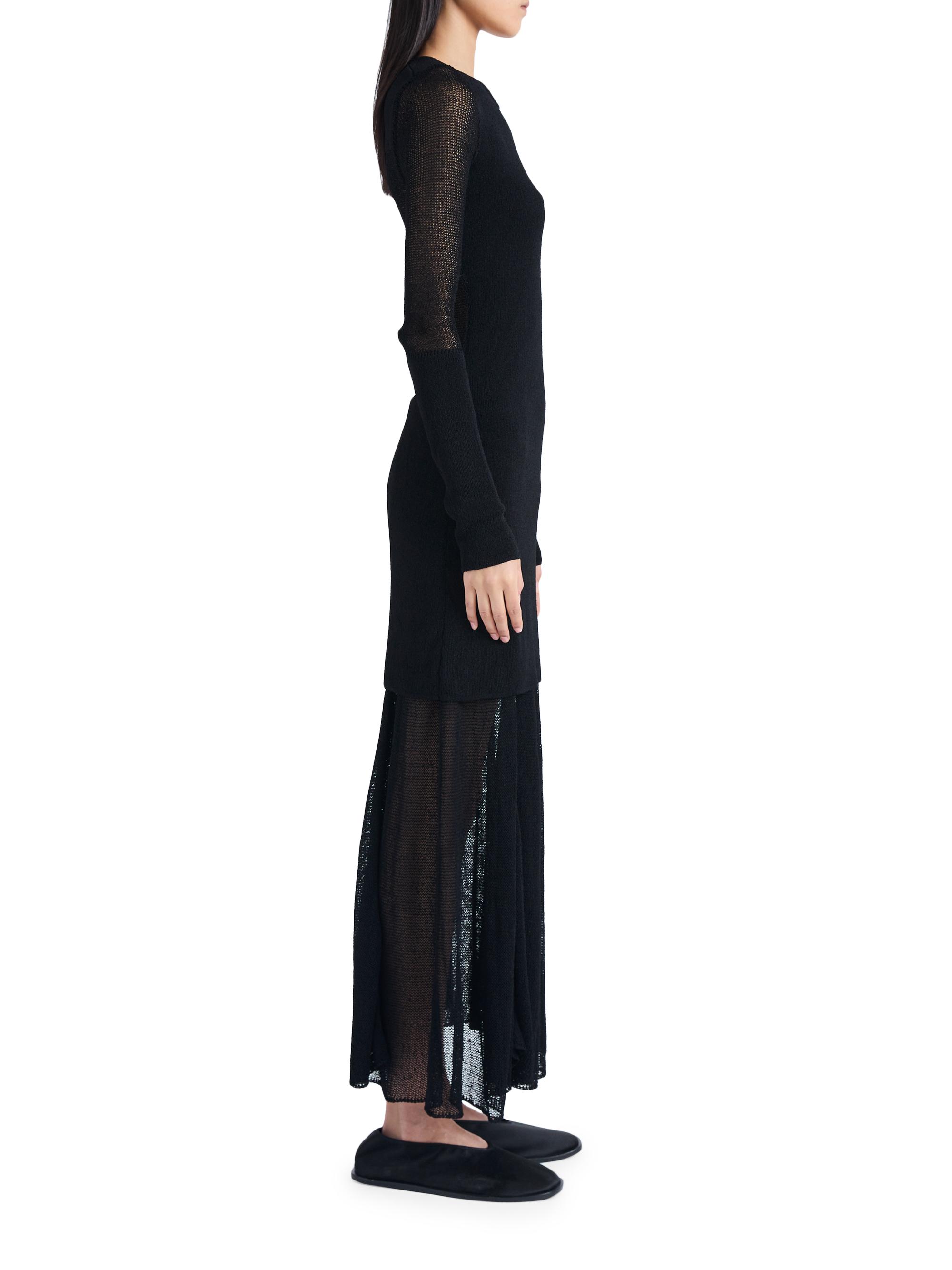 Proenza Schouler Anita Long-Sleeve Knit Maxi Dress | Saks Fifth Avenue