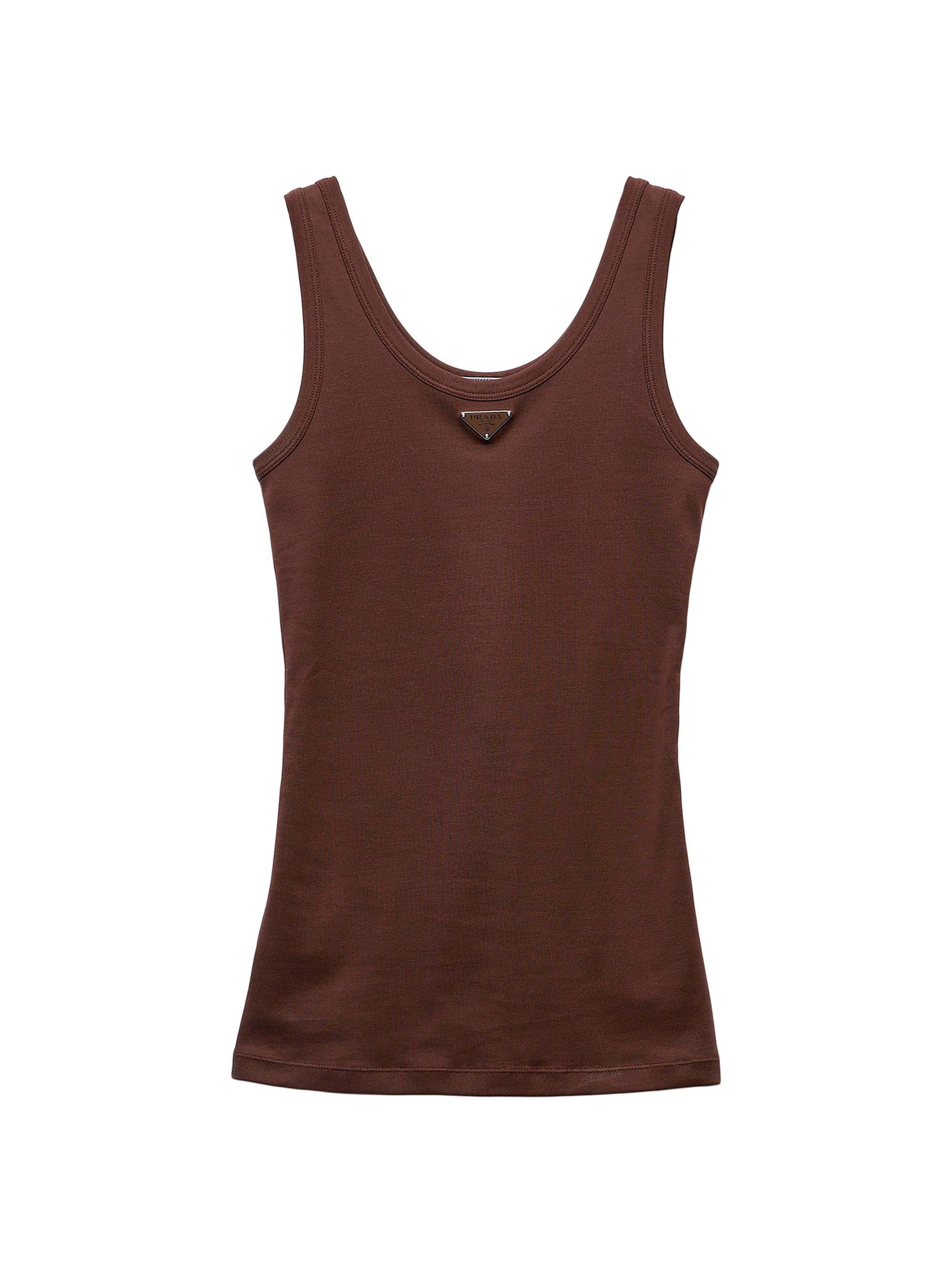 Prada Ribbed Knit Crop Top | Saks Fifth Avenue