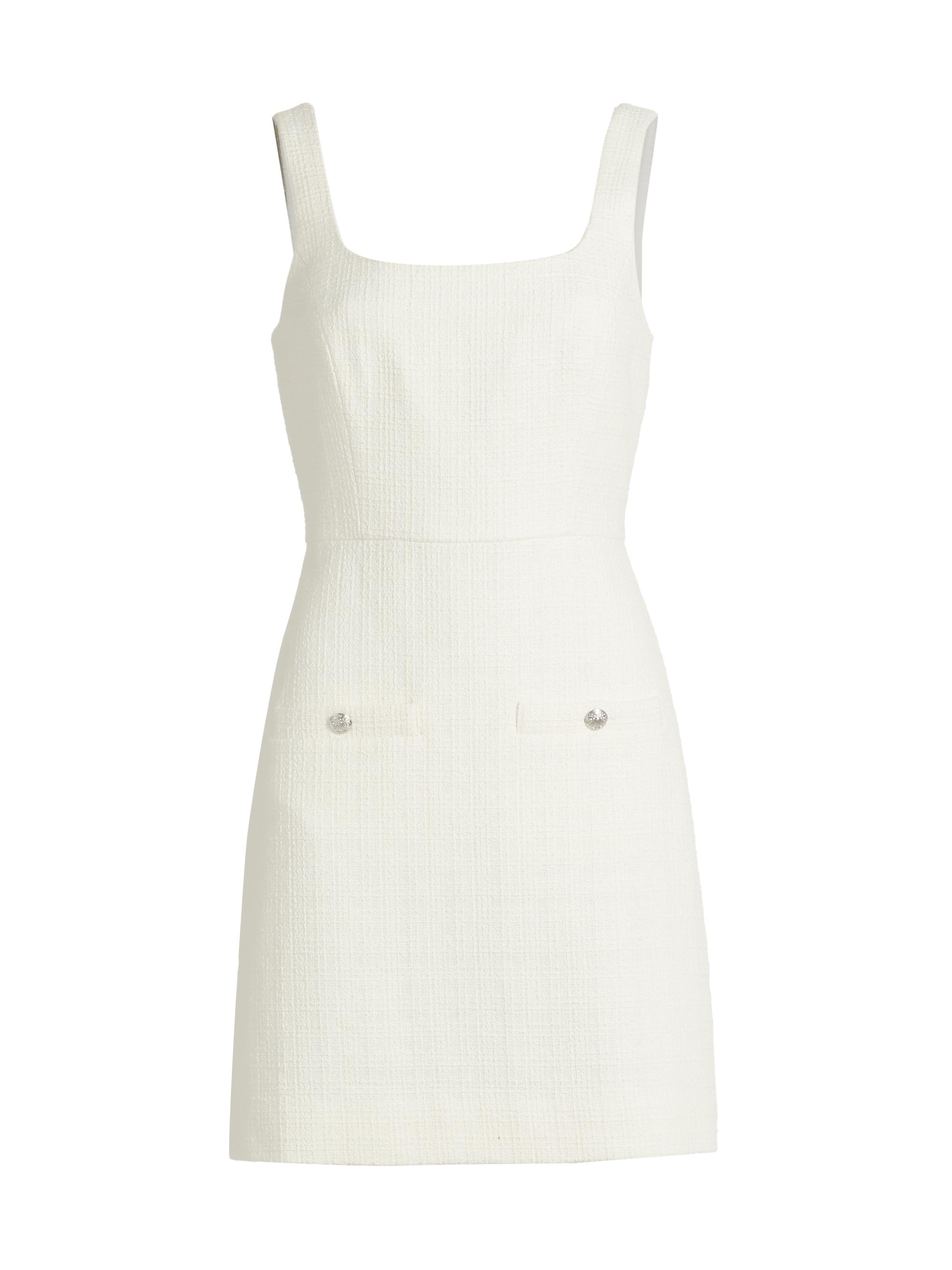 Veronica Beard Women's Sabra Tweed Minidress - Off White