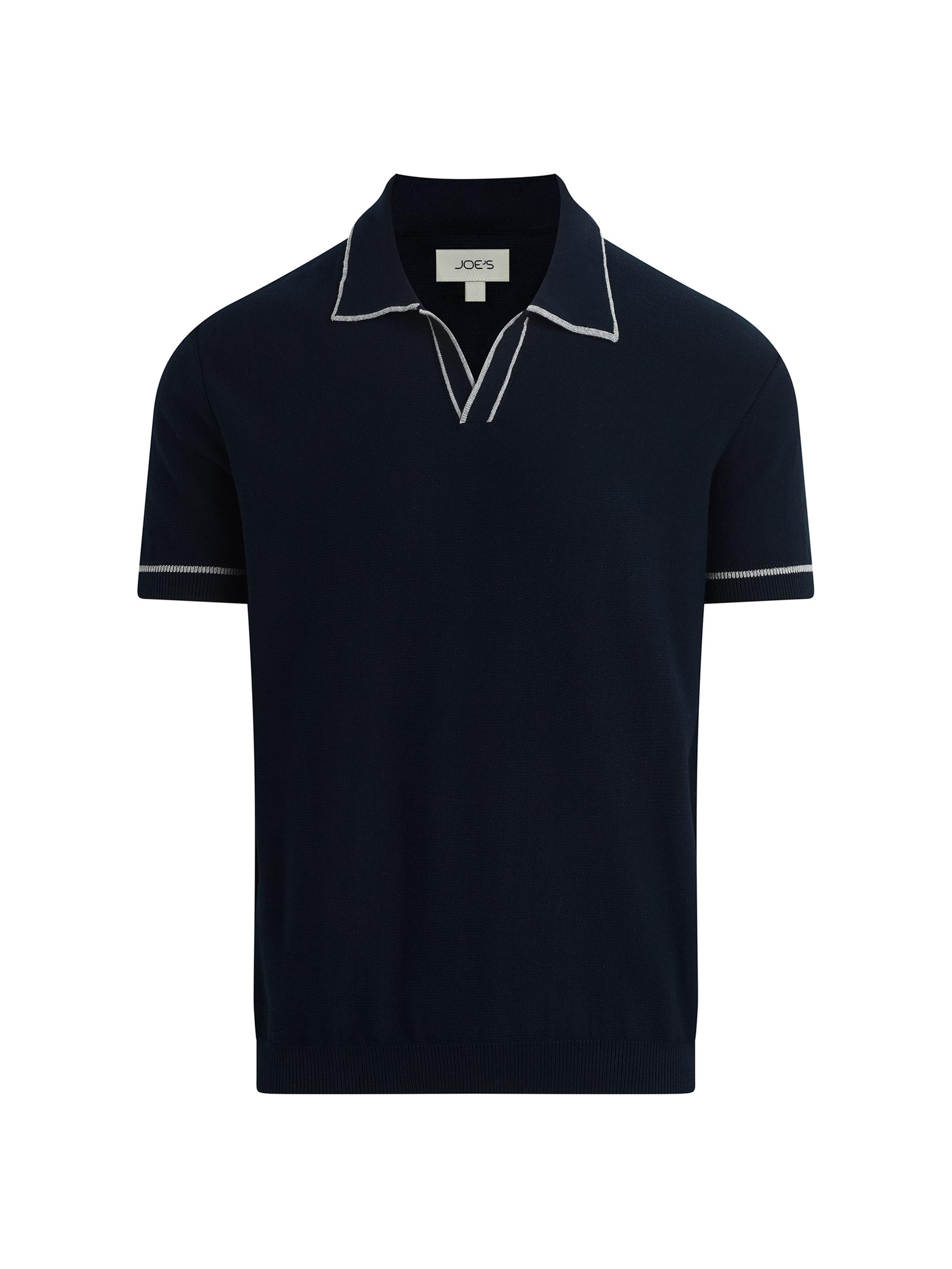 Joe's Jeans Men's Jimmy Banlon Polo Shirt - True Navy