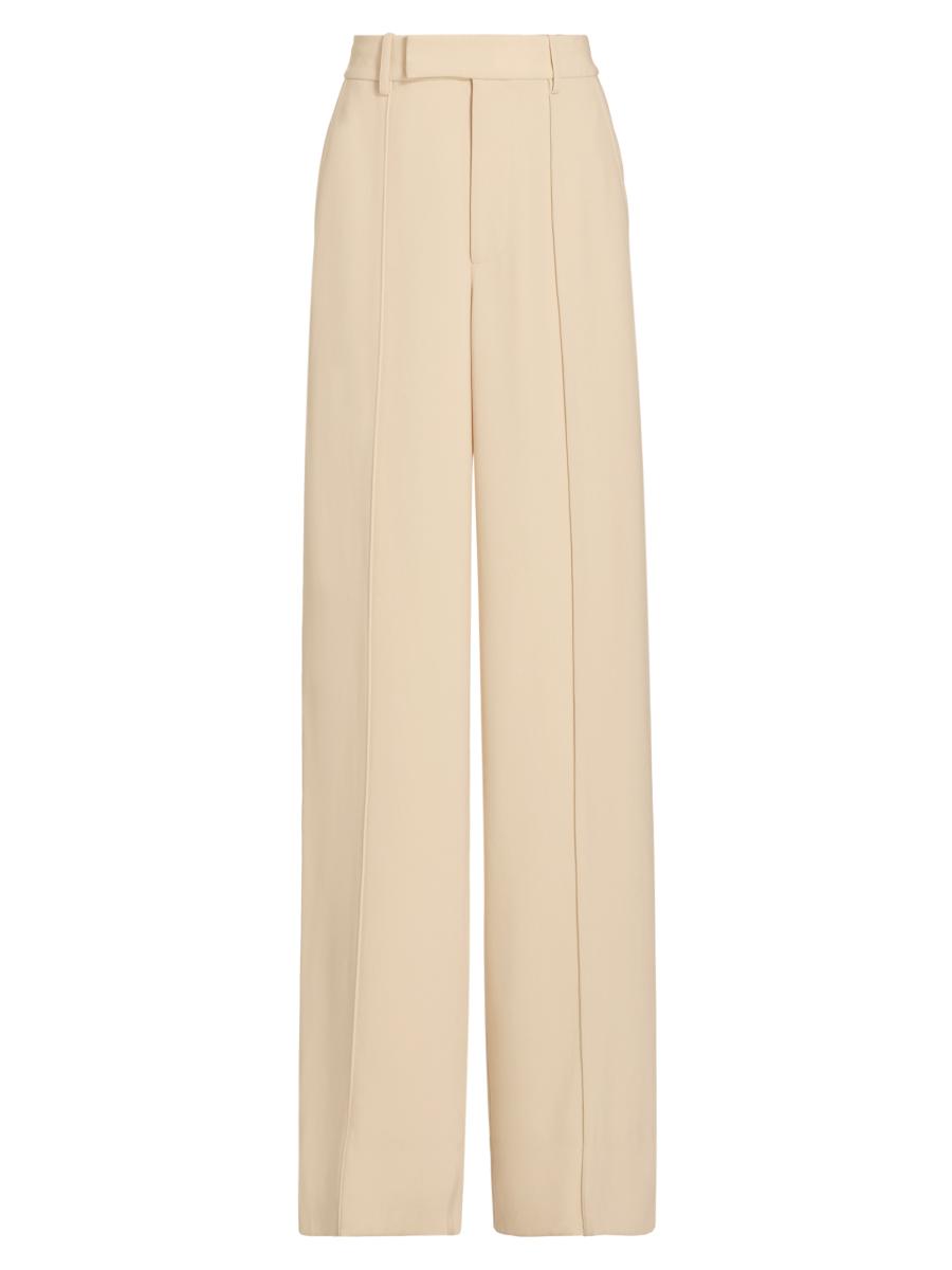 Proenza Schouler Weyes Crepe Straight-Leg Pants | Saks Fifth