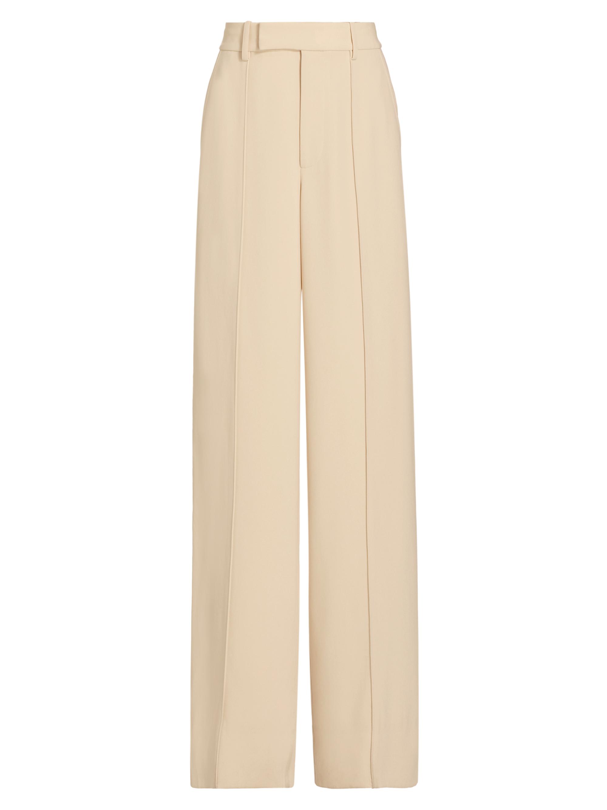Proenza Schouler Women's Weyes Crepe Straight-Leg Pants - Wheat
