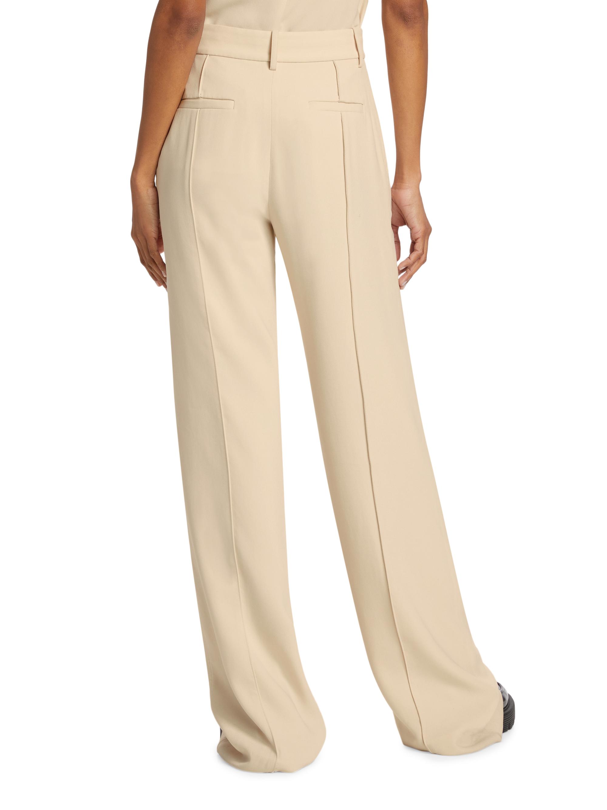 Proenza Schouler Weyes Crepe Straight-Leg Pants | Saks Fifth