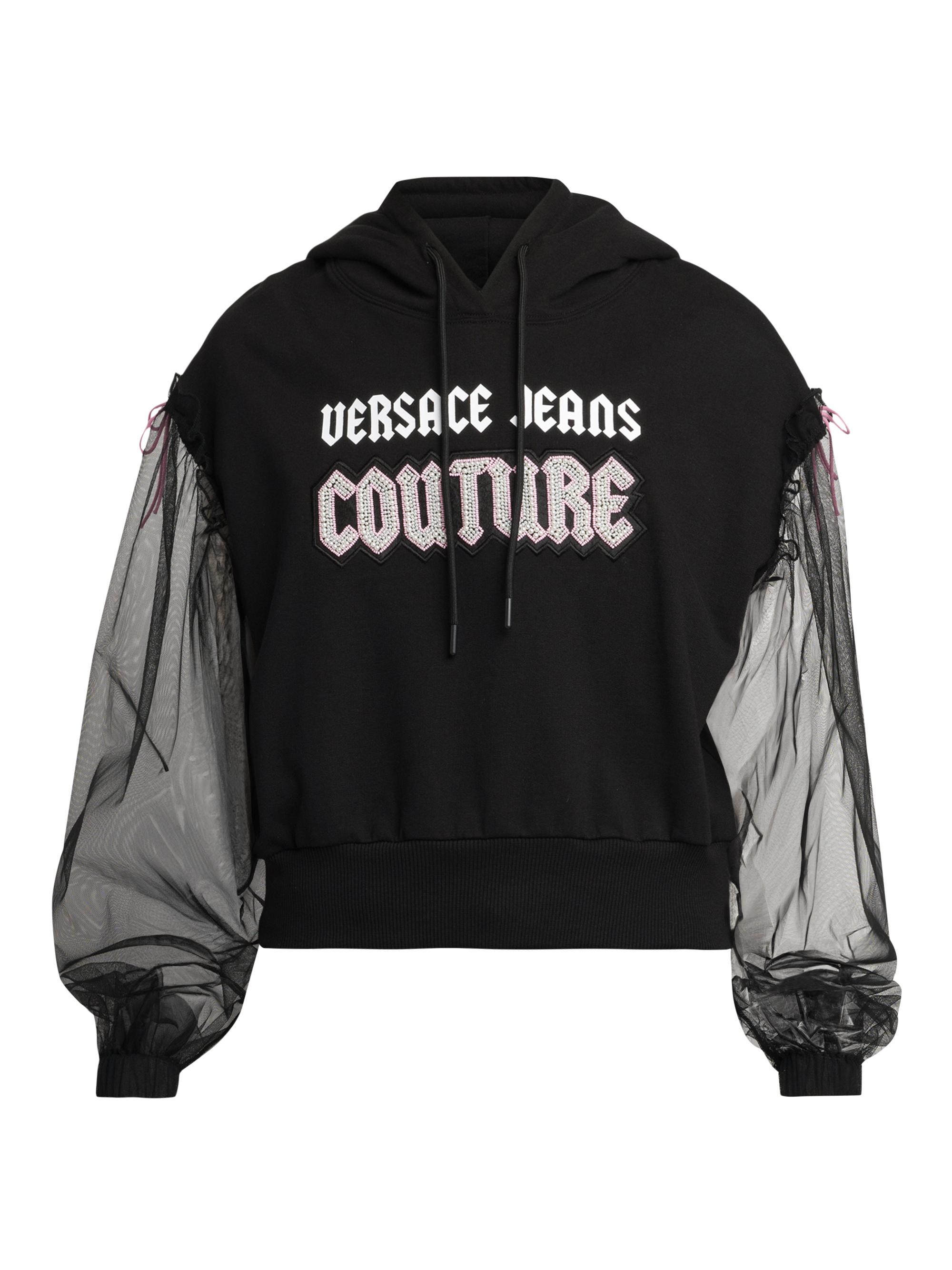 Versace Jeans Couture Women's Screen-Printed Sweatshirt - Black