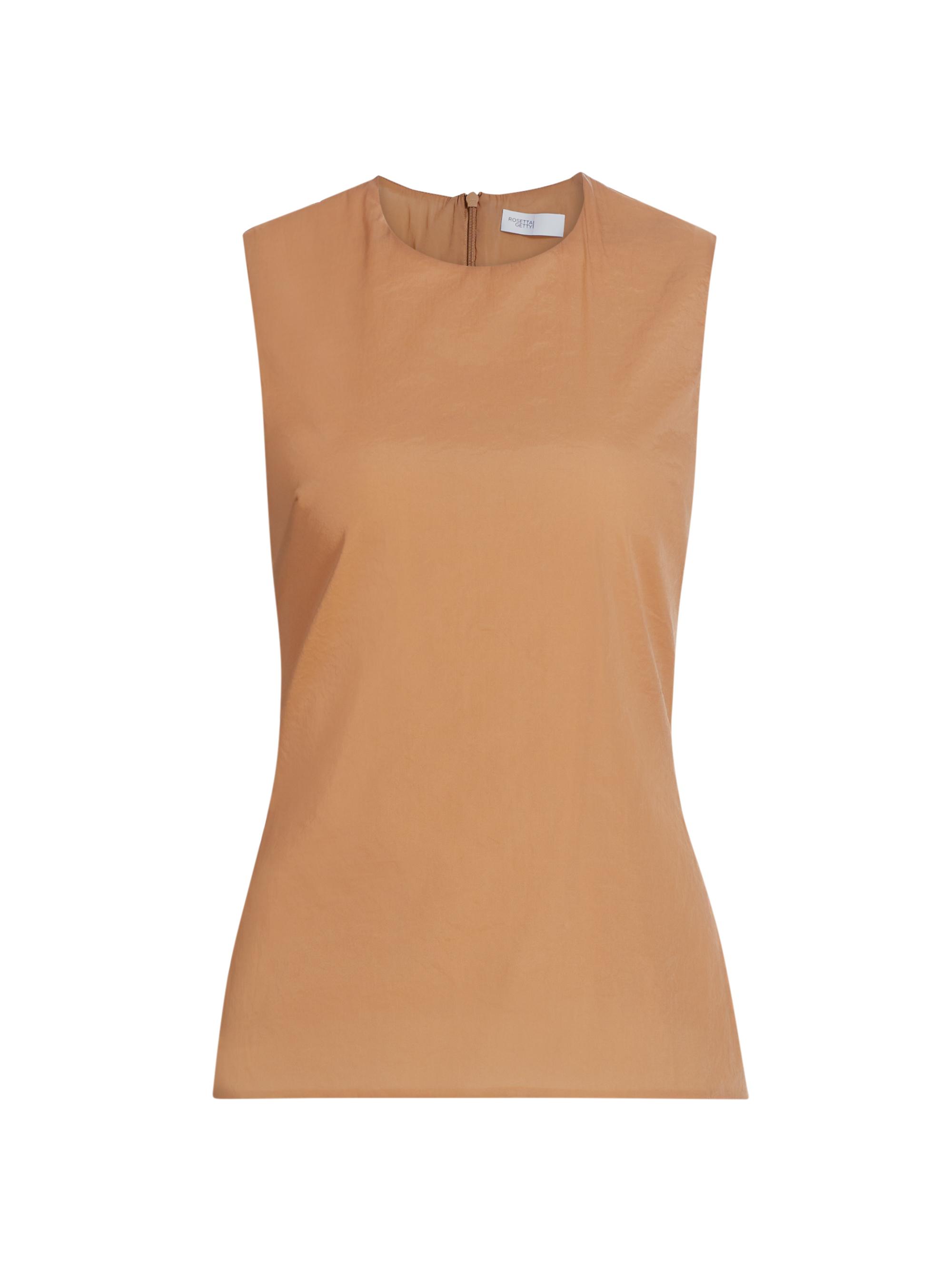 Rosetta Getty Women's Fitted Crewneck Tank - Terracotta