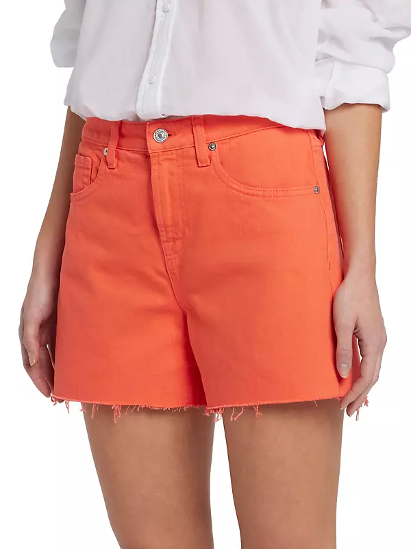 Monroe Stretch-Cotton Denim Shorts