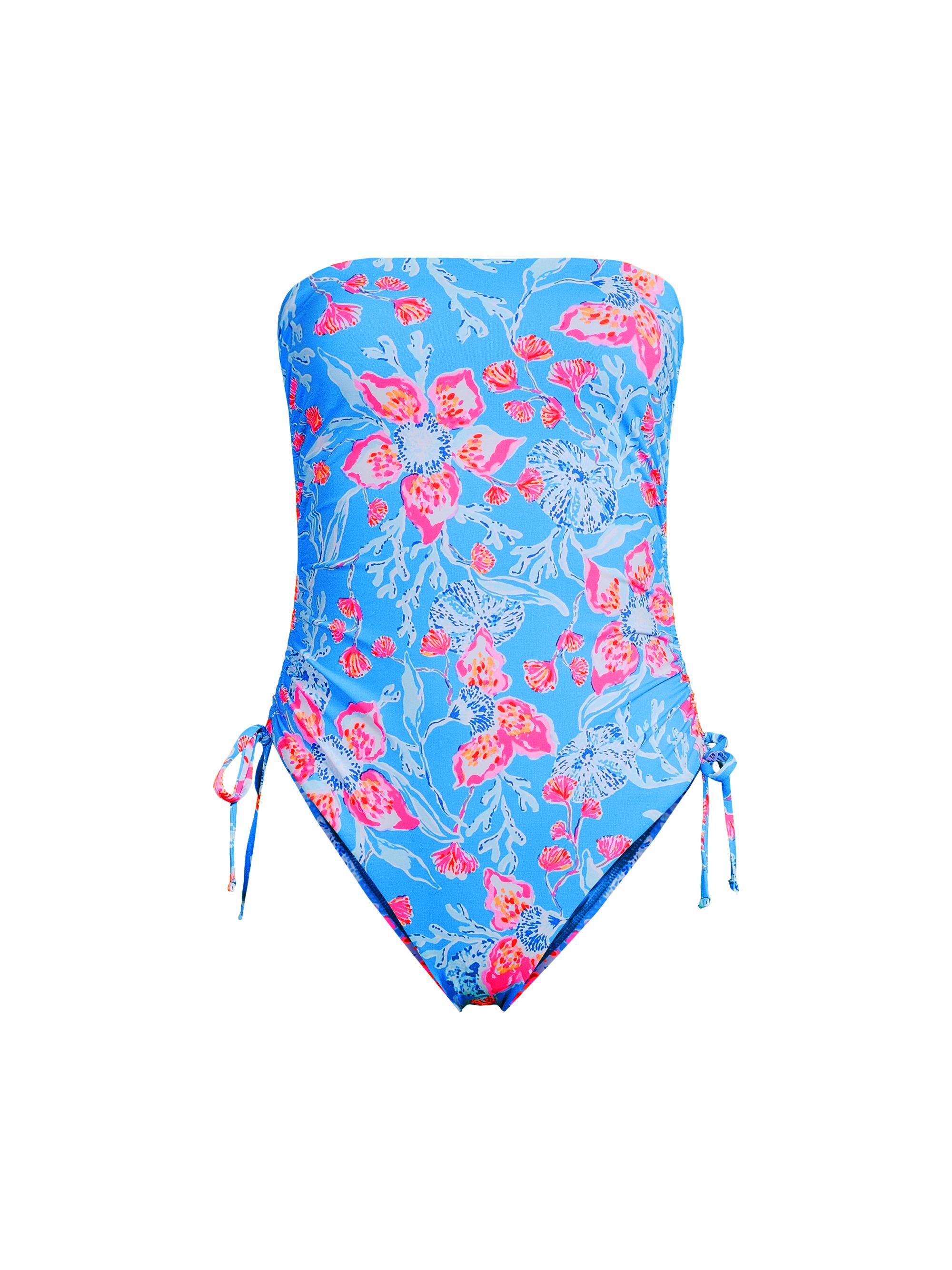Lilly Pulitzer Women's Lorenda Floral One-Piece Swimsuit - Multi Bahamian Rhapsody