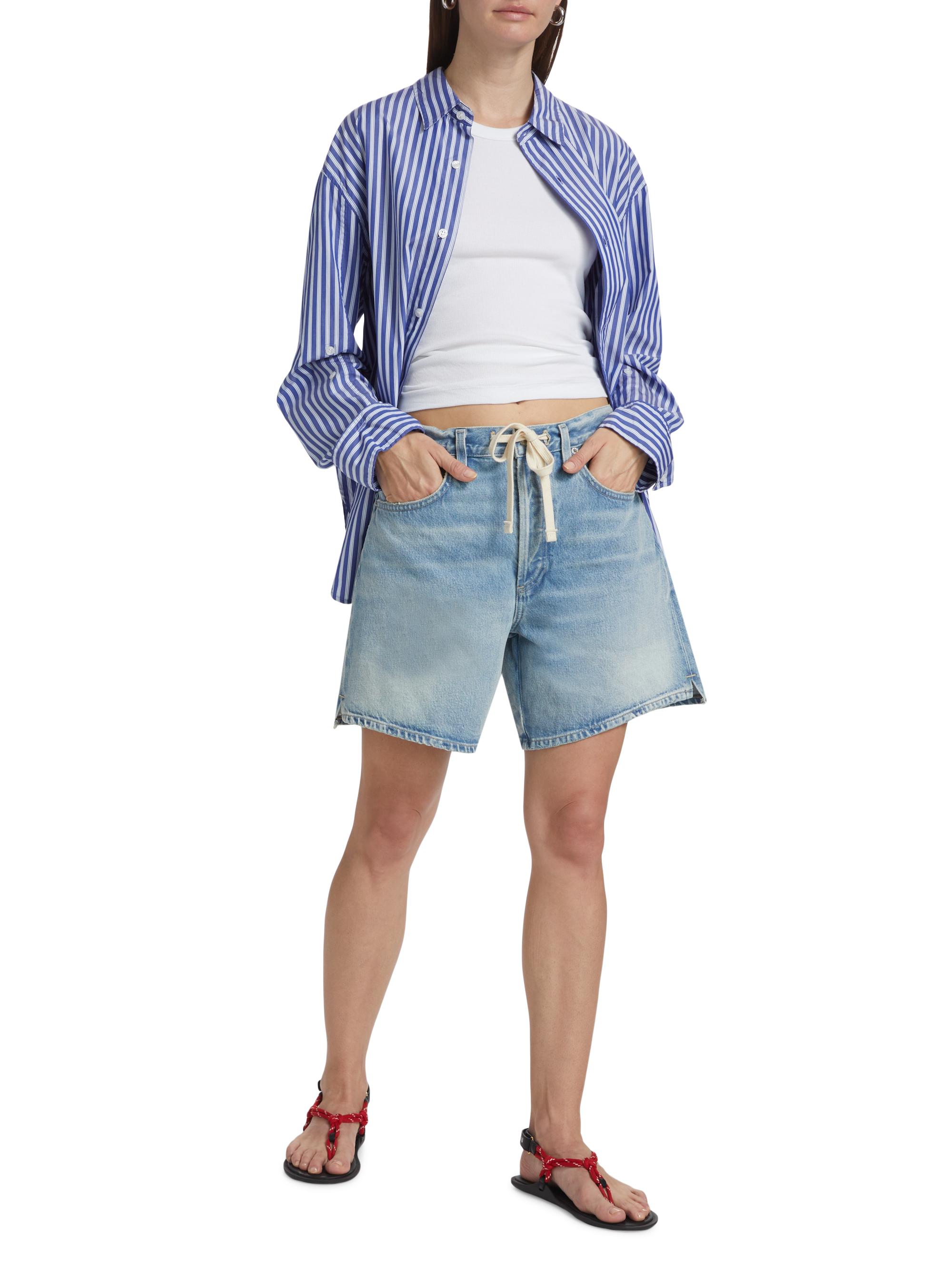 Citizens of Humanity Brynn Drawstring Denim Shorts | Saks Fifth Avenue