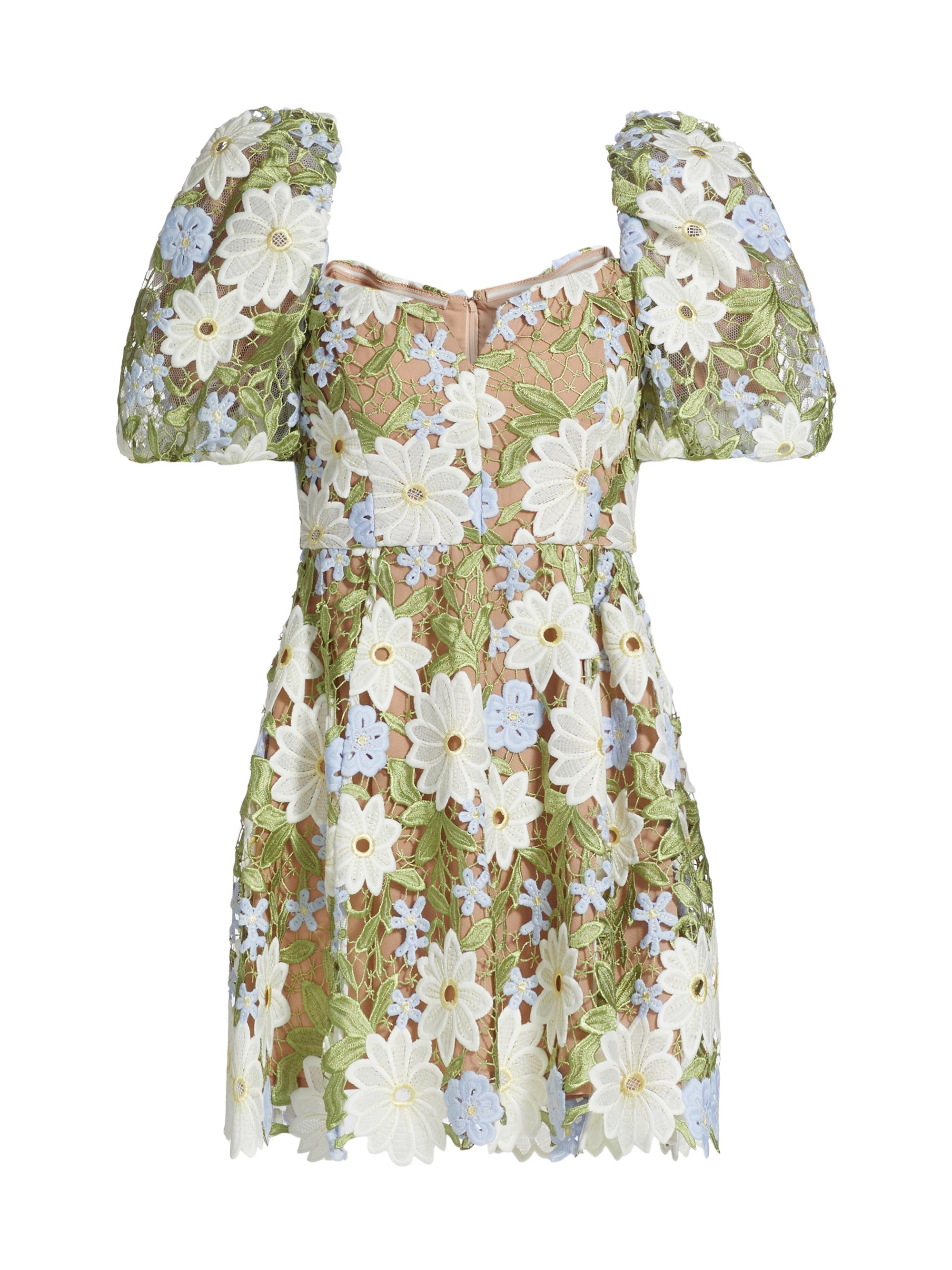 Elliatt Women's Flora Floral Lace Minidress