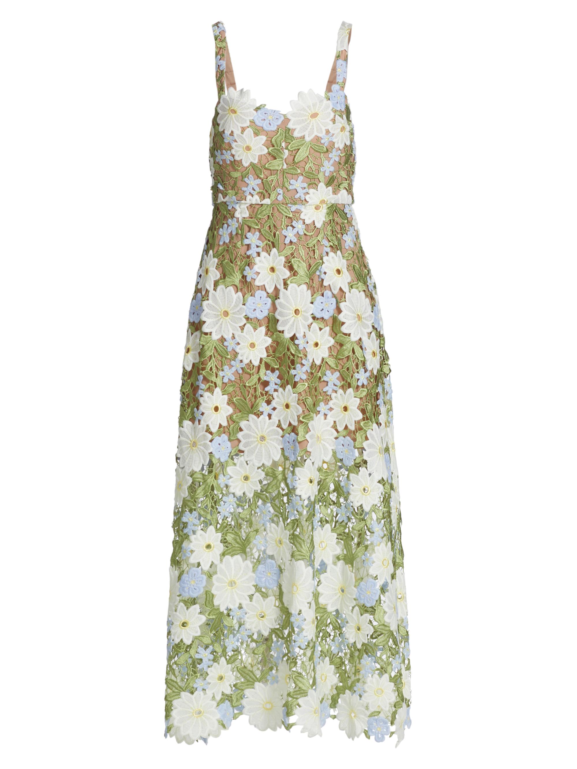 Elliatt Women's Flora Floral Lace Midi-Dress