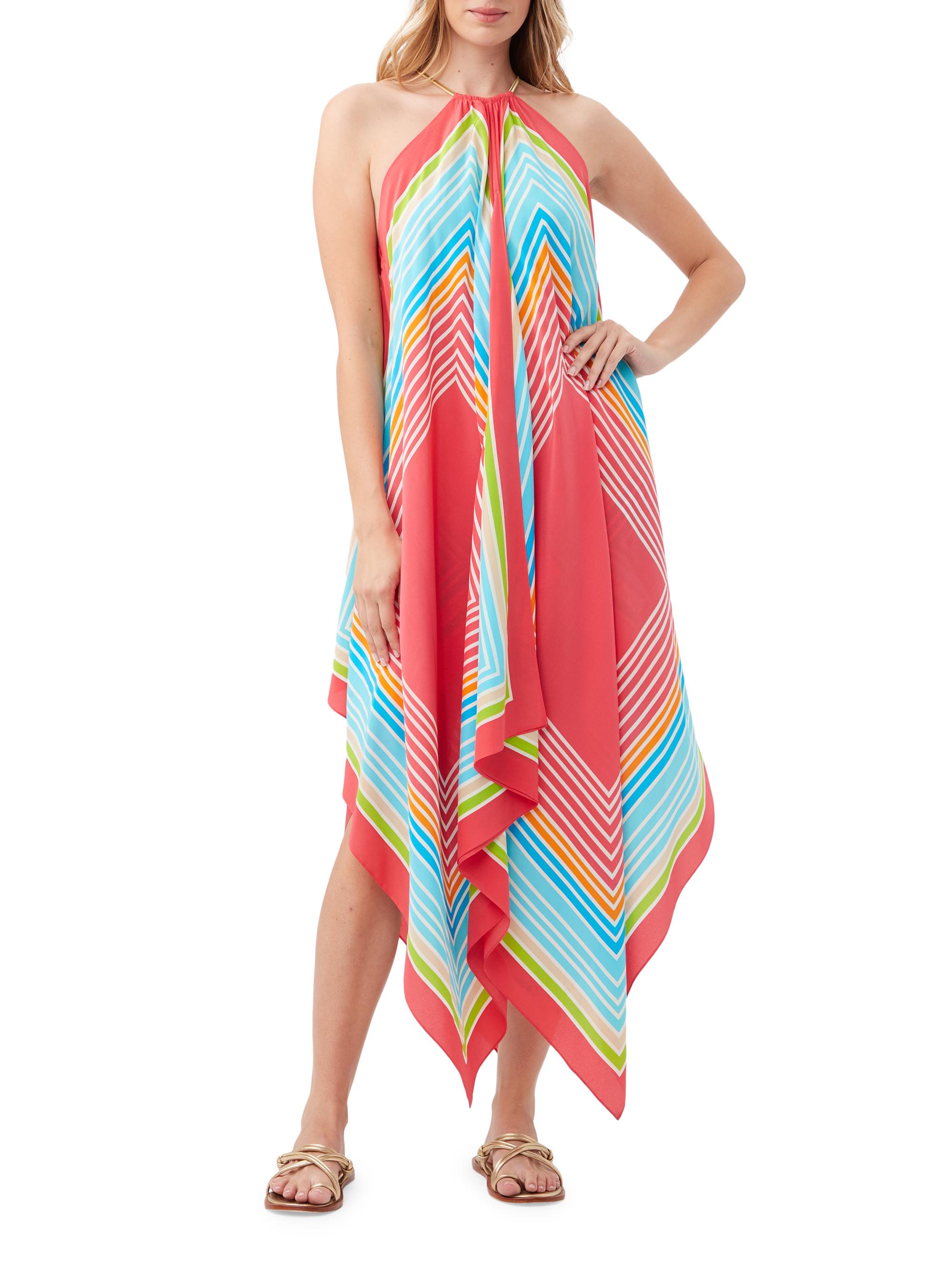 Trina Turk Women's Justinian Silk Handkerchief Dress