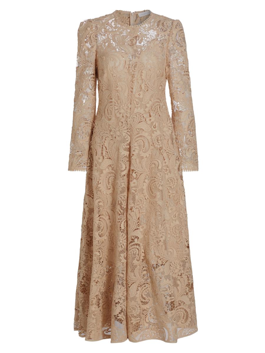 【Zimmermann】LUMINOSITY VELVET LACE MIDI レース ミディ Zimmermann】LUMINOSITY VELVET LACE MIDI レース ミディ
