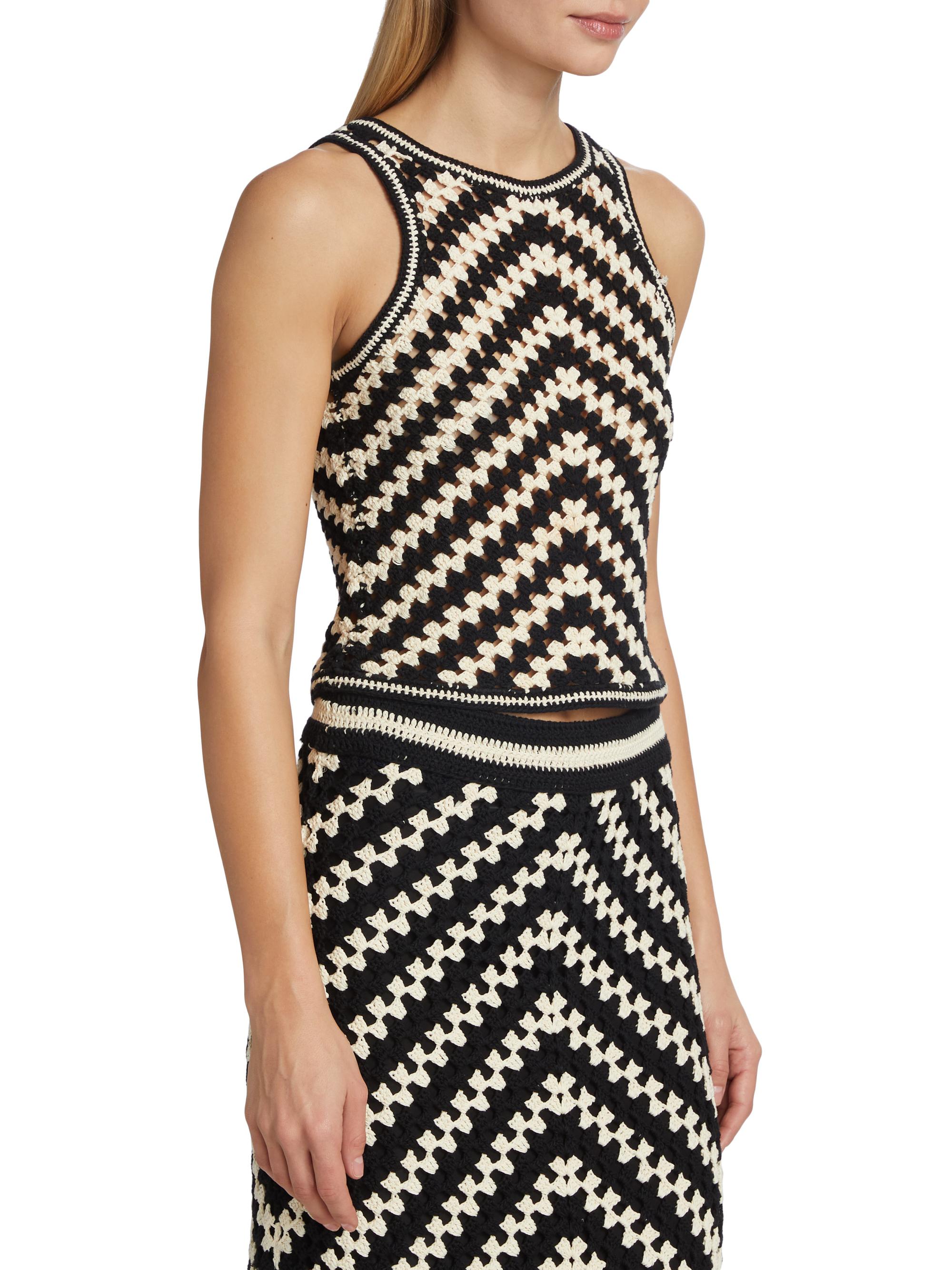 Halliday Hand Crochet Tank