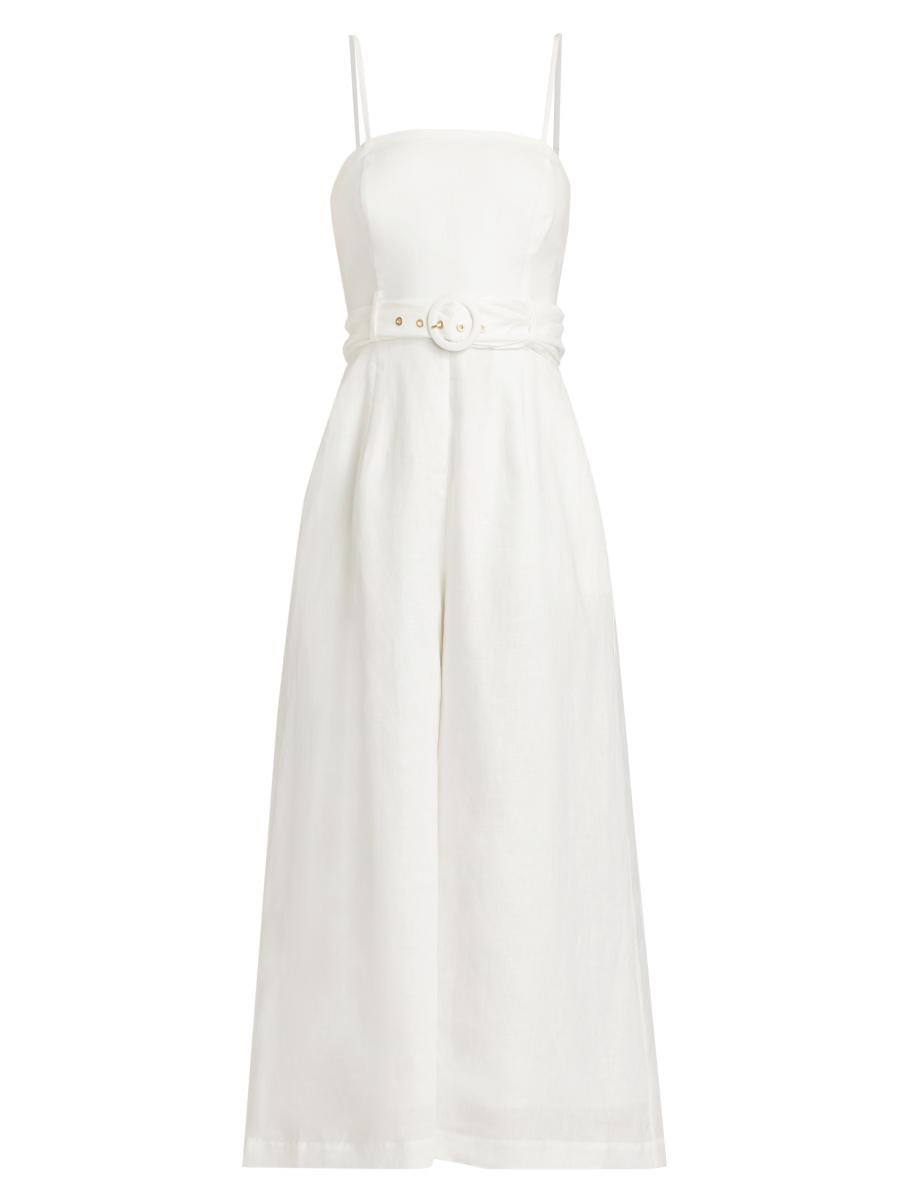 sacra 124204061 LINEN ALL-IN-ONE
オールインワン SACRA Acetate Twill All-in-One, Black, Jumpsuit