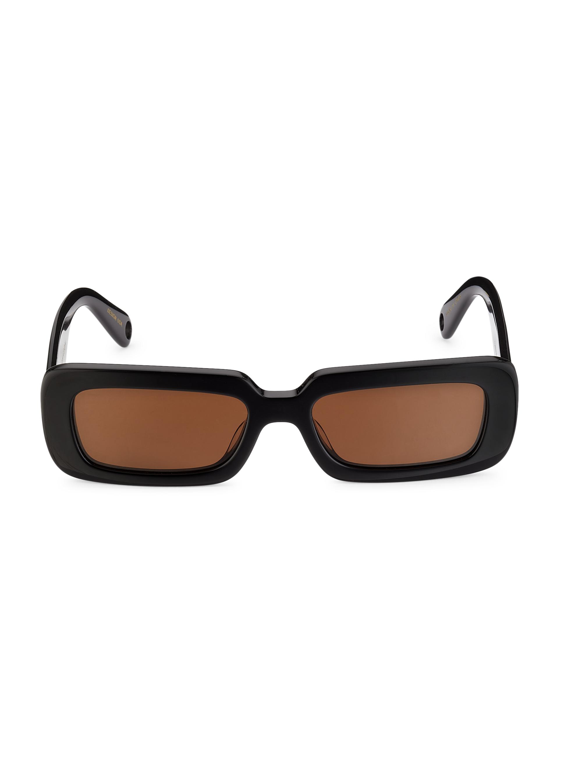 Elisa Johnson Gigi 54MM Rectangular Sunglasses | Saks Fifth Avenue