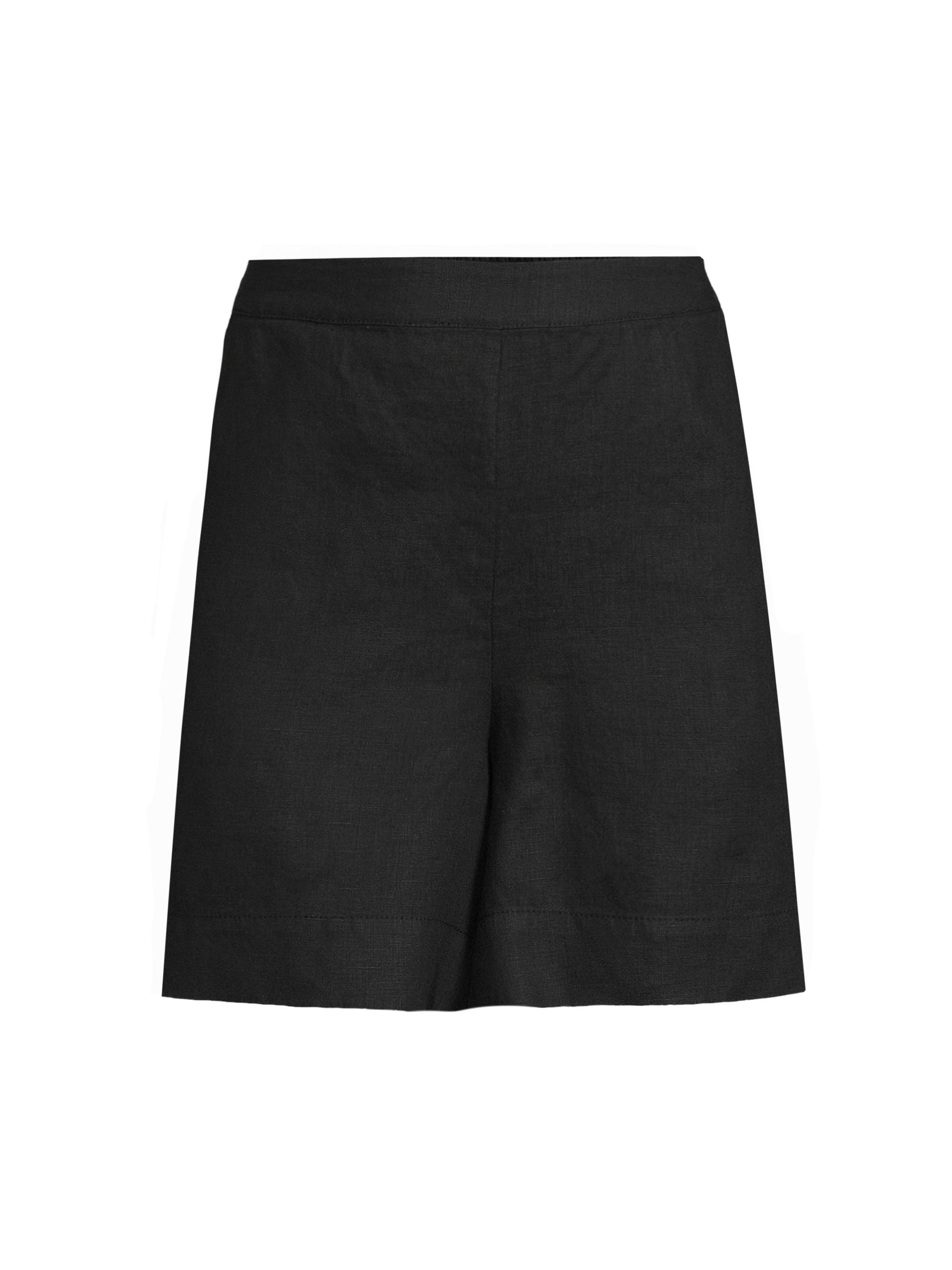 Masai Copenhagen Women's Pinjaba Linen Knee-Length Shorts - Black