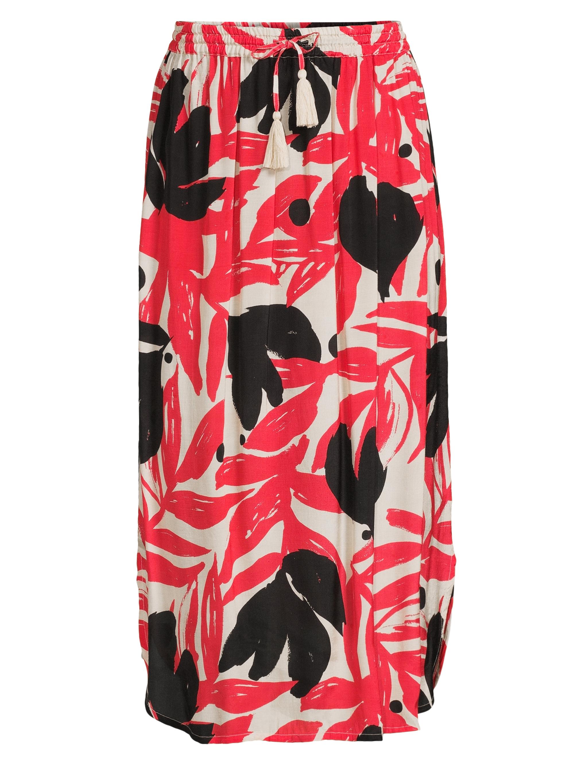 Masai Copenhagen Women's Silja Printed Midi-Skirt - Hibiscus