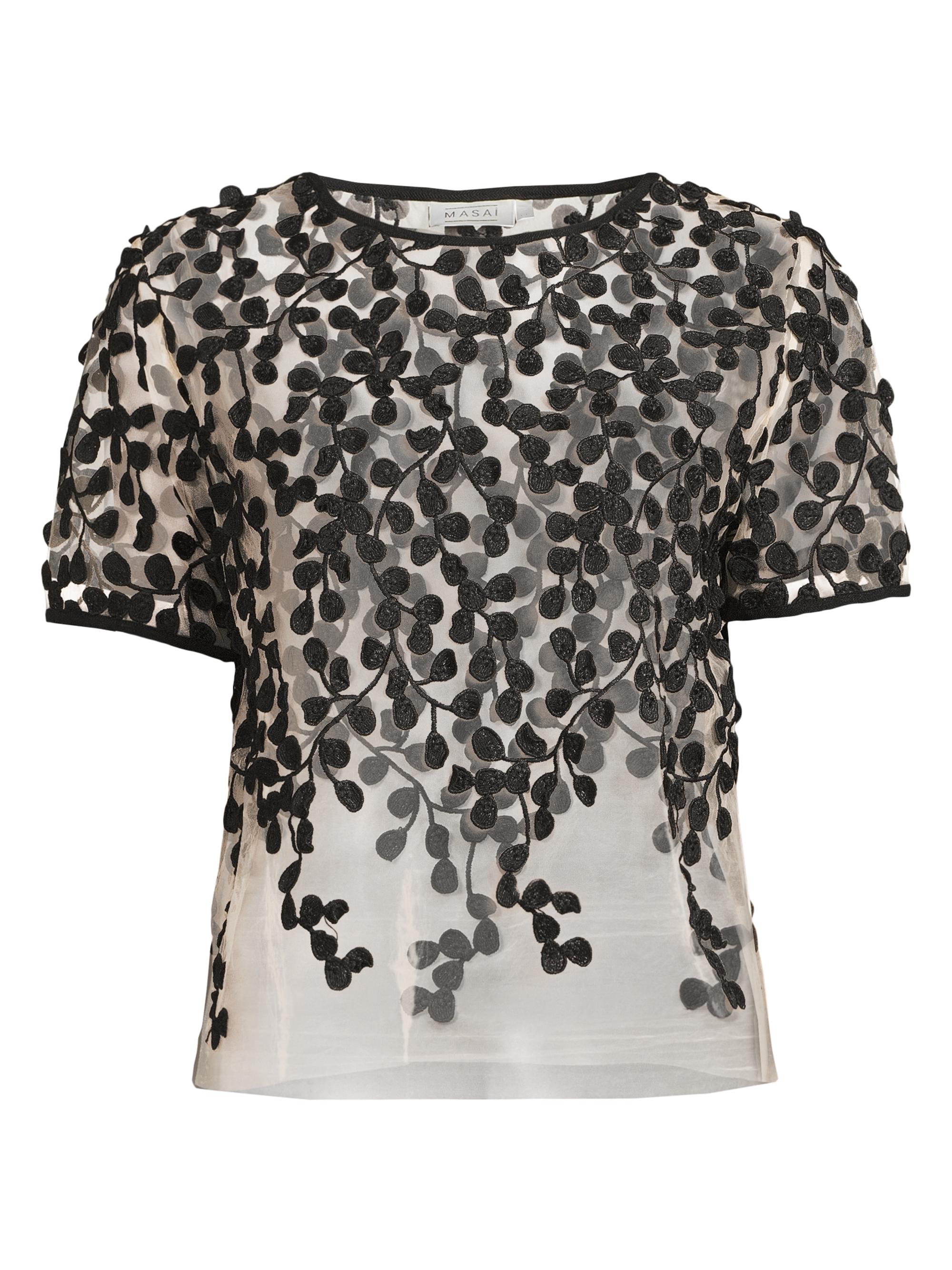 Masai Copenhagen Women's Doll Sheer Blouse - Toast Almond