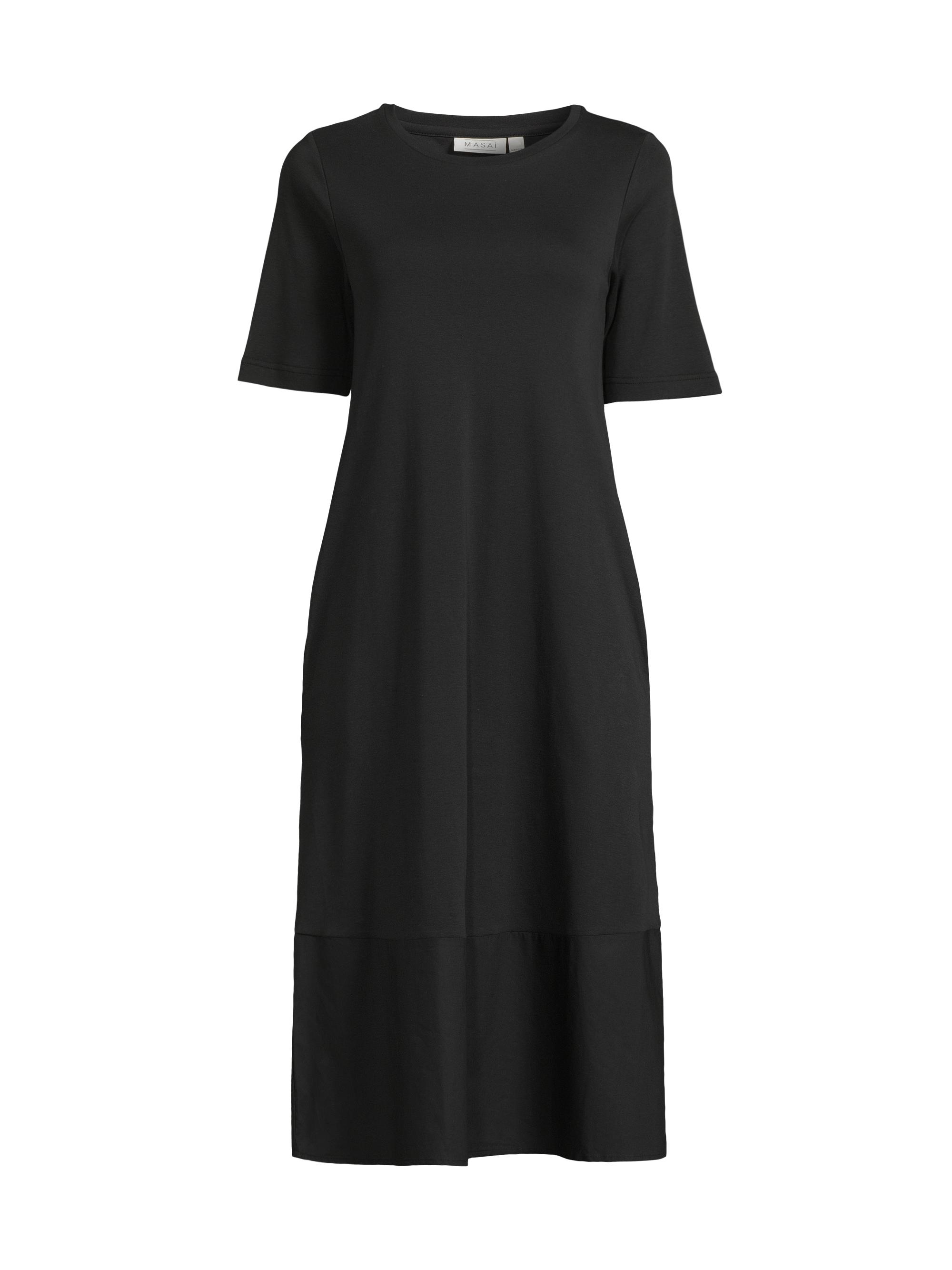 Masai Copenhagen Women's Nacala Cotton T-Shirt Midi-Dress - Black