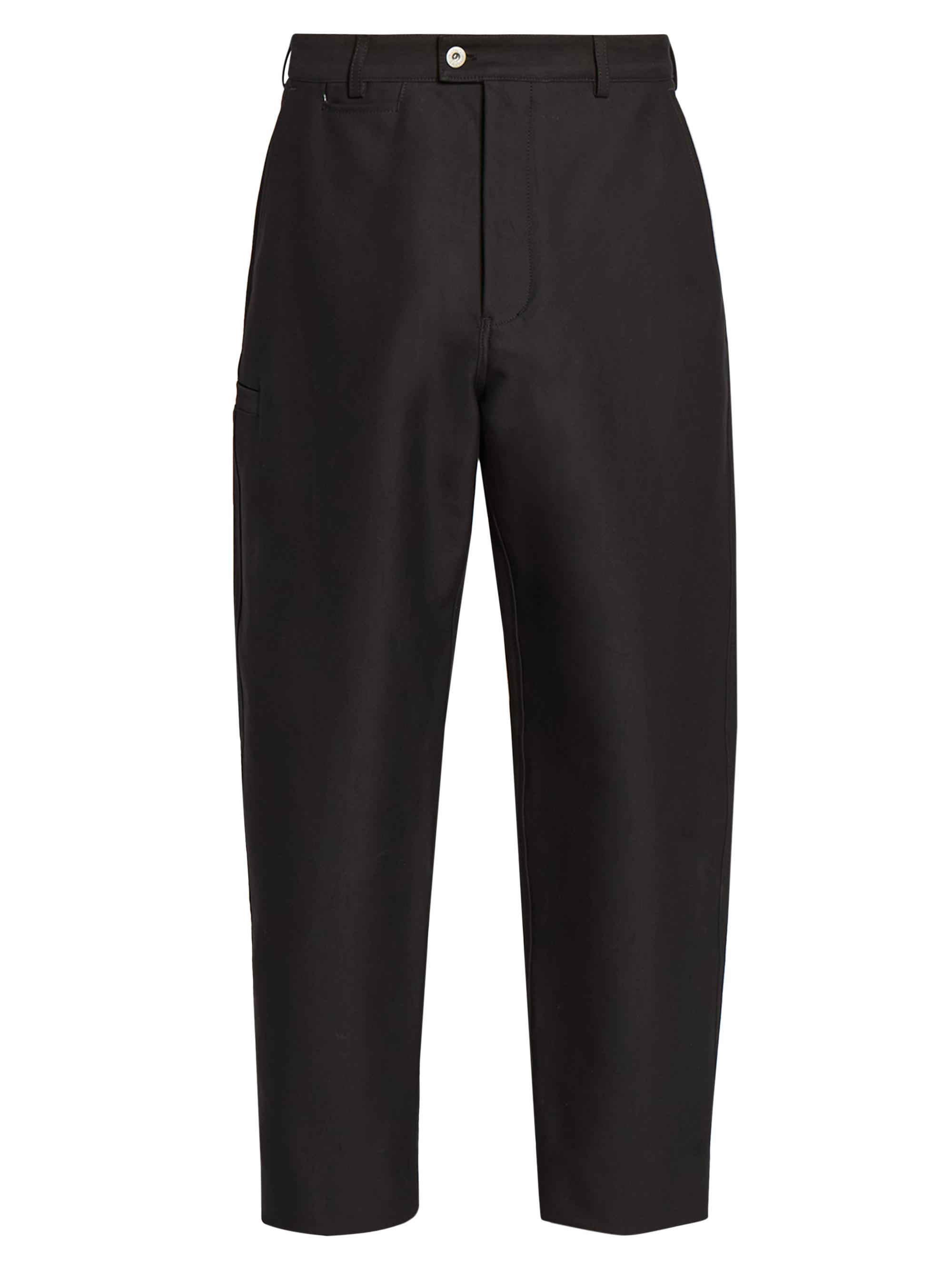 Kenzo Cotton Flat-Front Pants | Saks Fifth Avenue