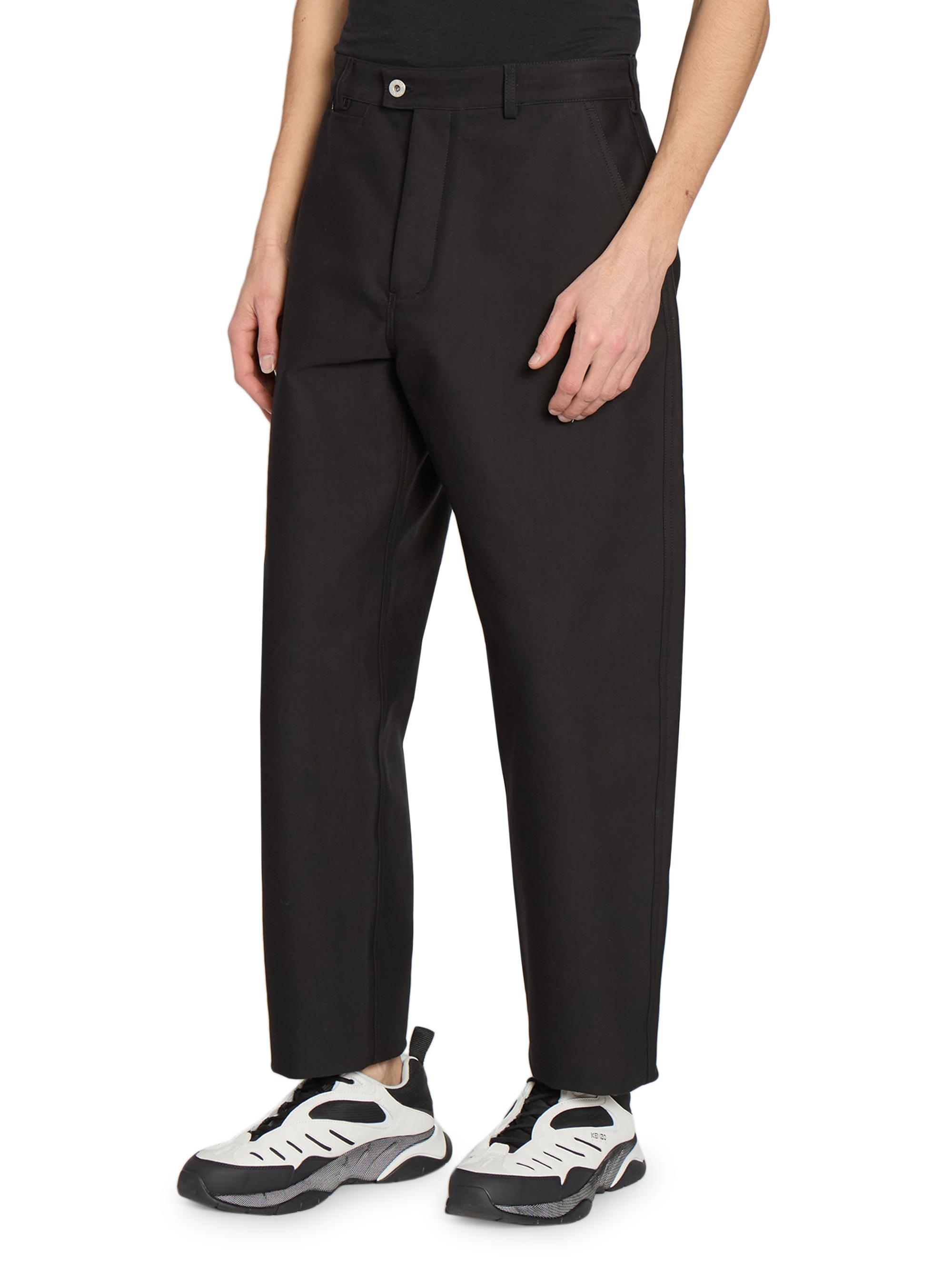 Kenzo Cotton Flat-Front Pants | Saks Fifth Avenue