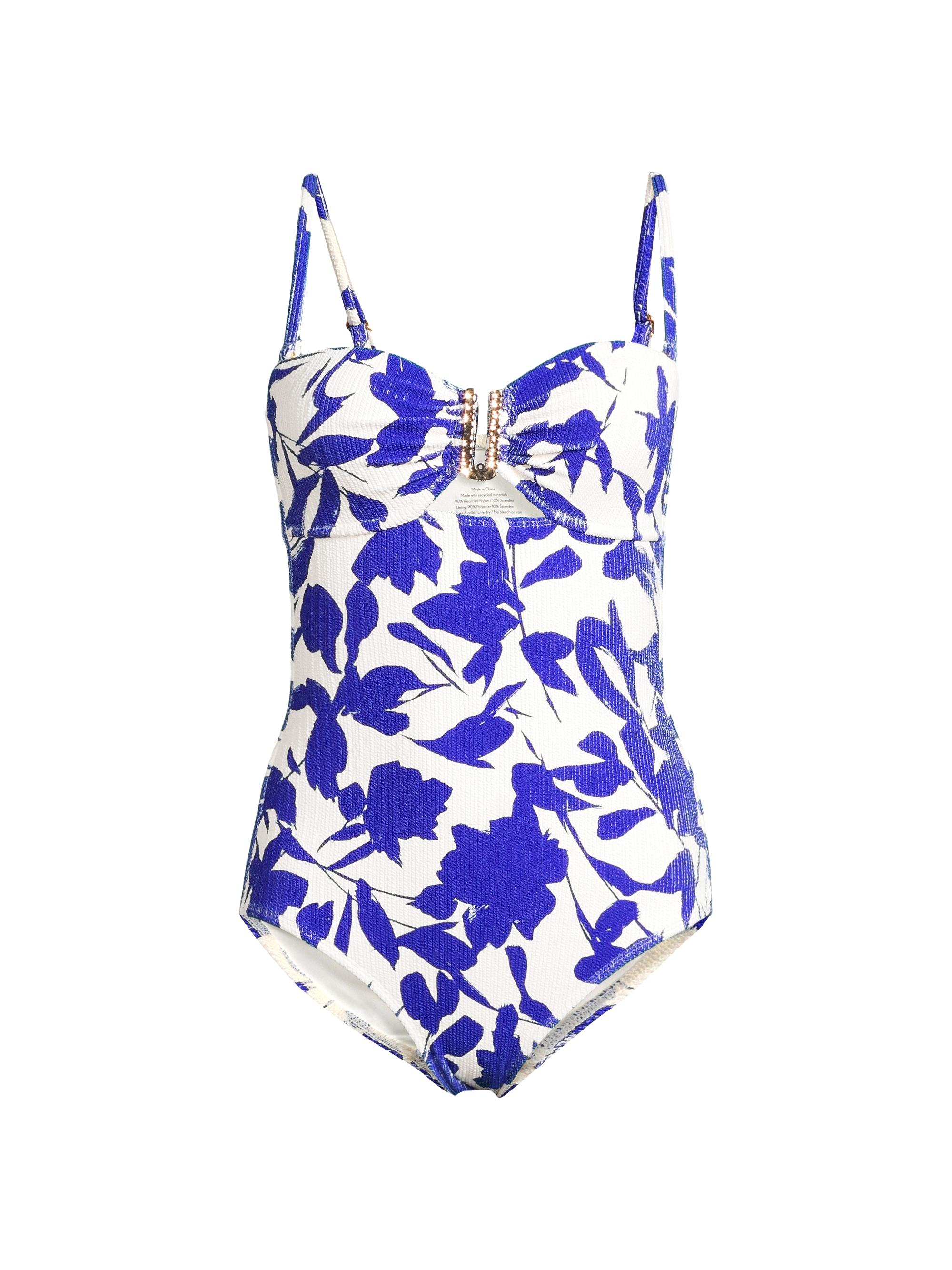 Change of Scenery Women's Lisa One-Piece Swimsuit - Moraea Garden Texture