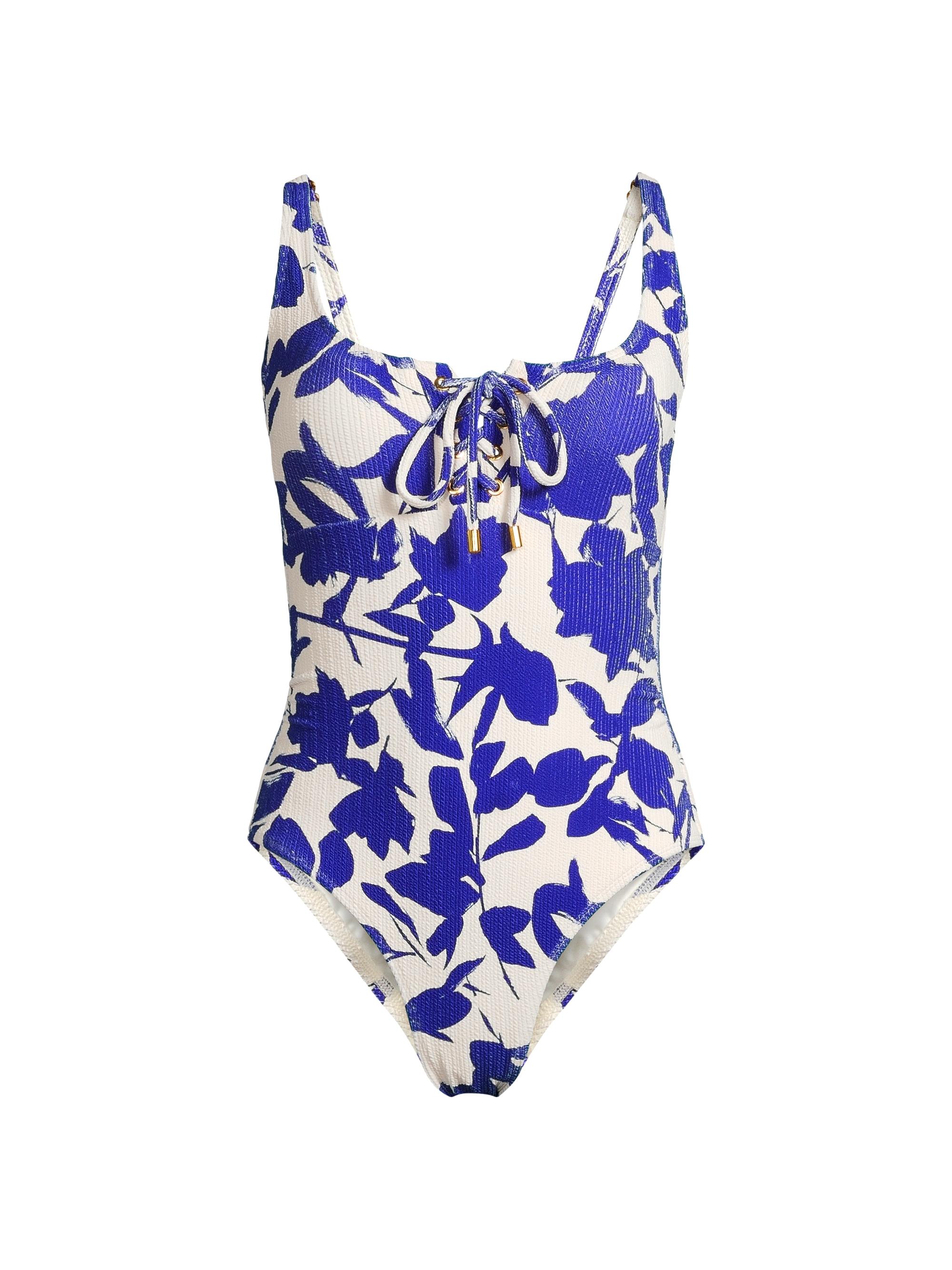 Change of Scenery Women's Taylor One-Piece Swimsuit - Moraea Garden Texture