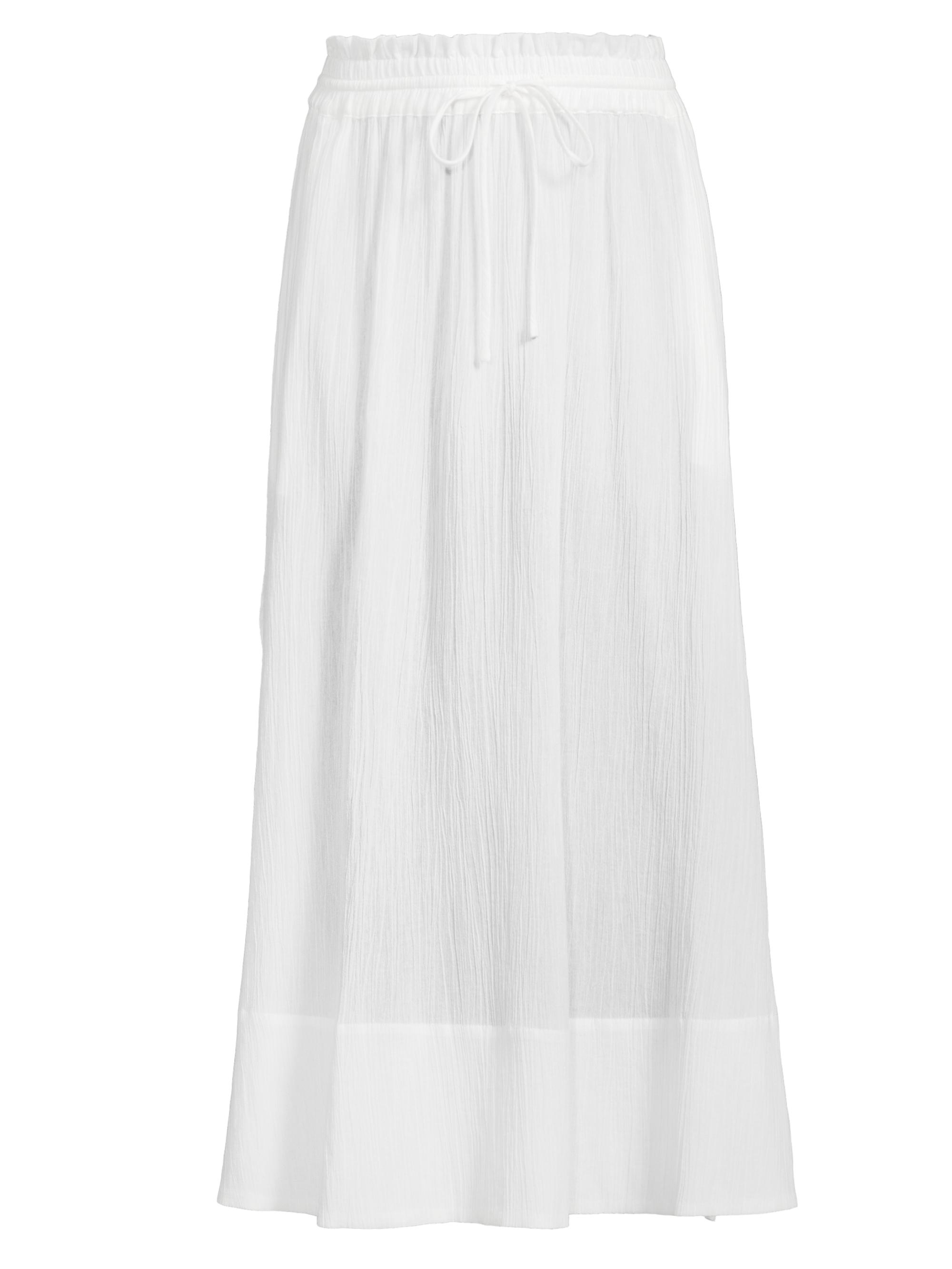 Change of Scenery Women's Rachel Cotton Gauze Cover-Up Skirt - Fresh White