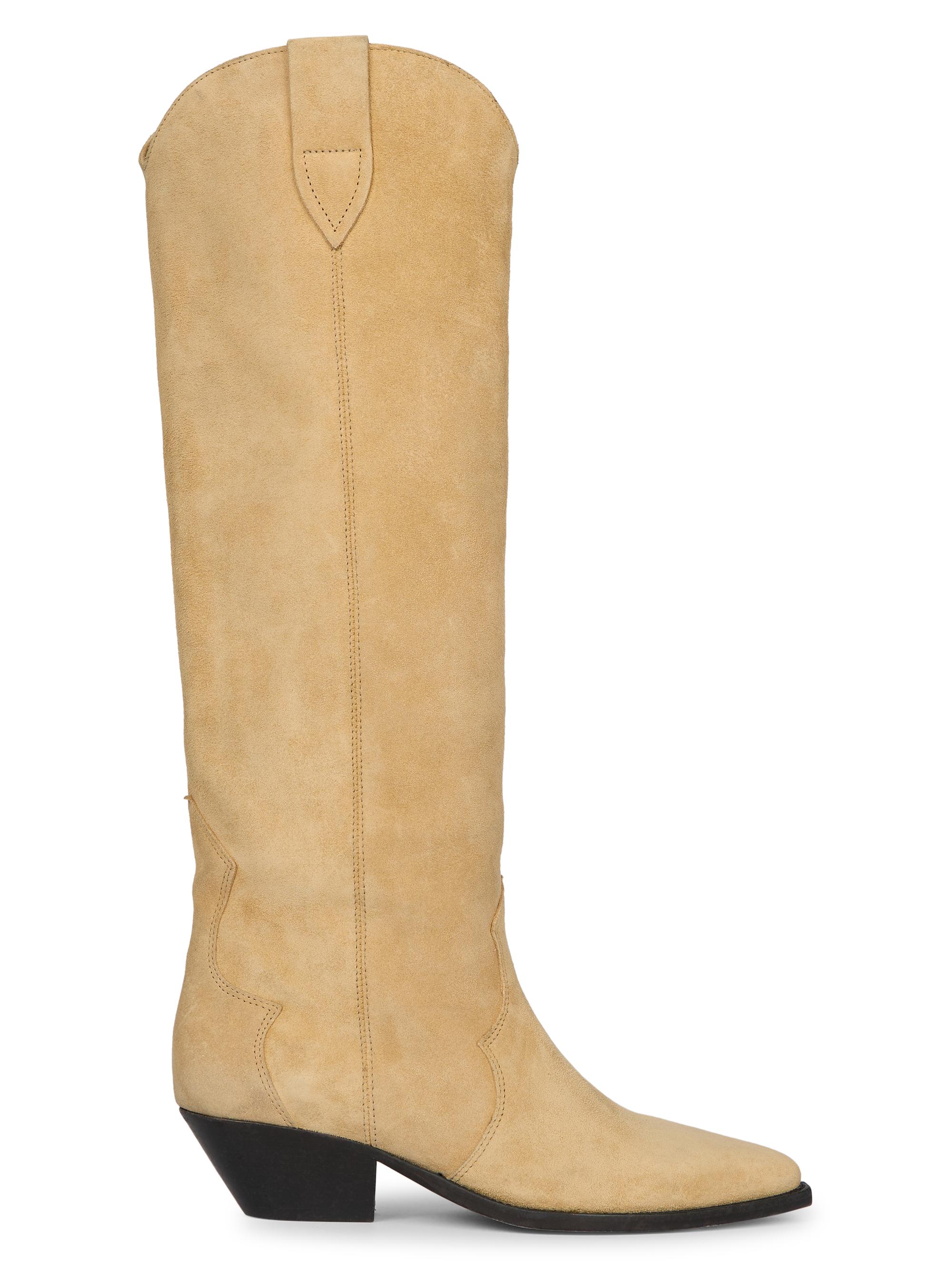 Isabel Marant Denvee Suede Knee-High Boots Saks Fifth Avenue