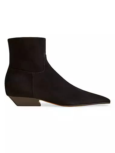 Marfa 25MM Leather Ankle Boots