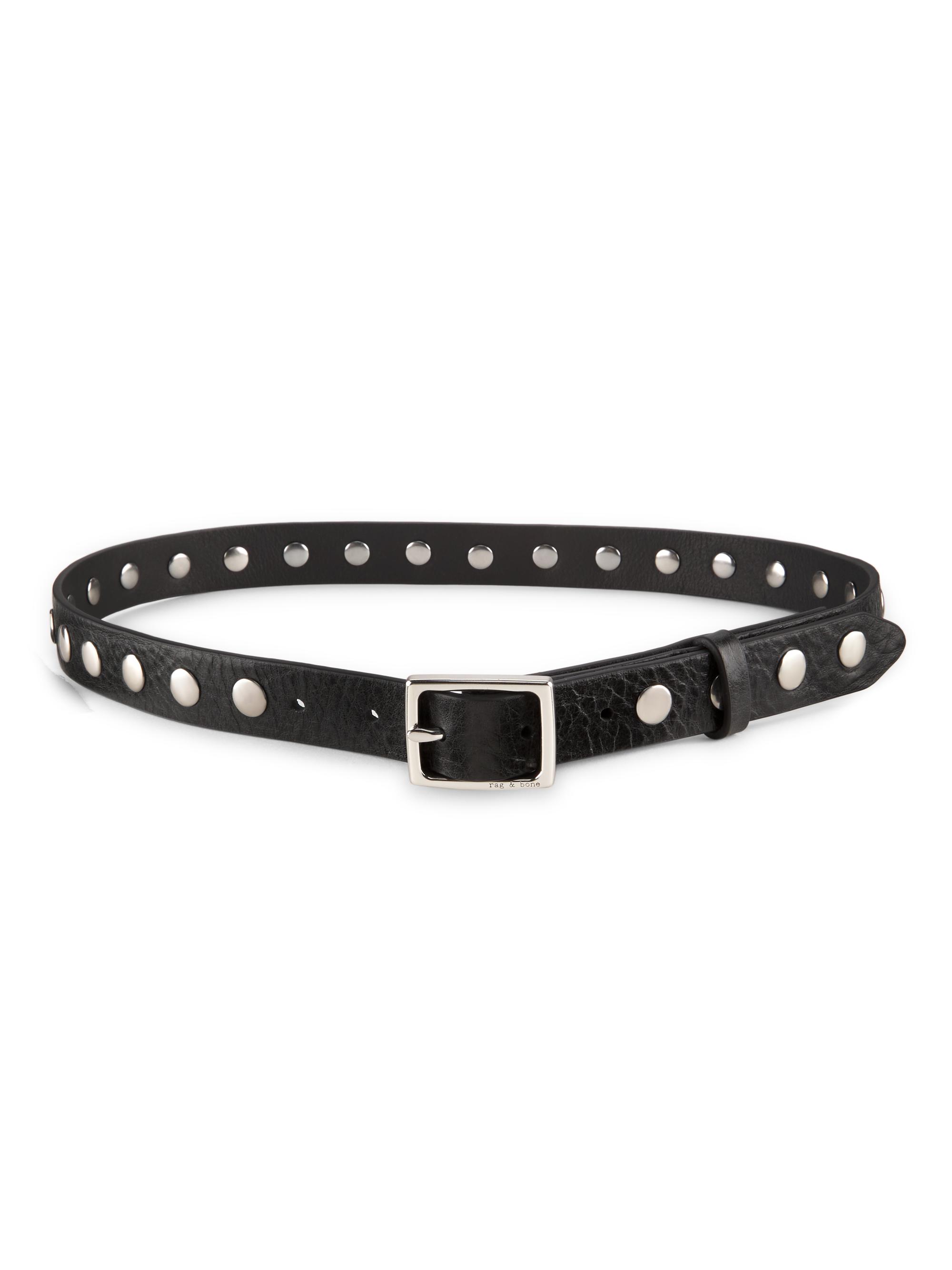 rag & bone Studded Baby Boyfriend Belt rag & bone Women main image 3