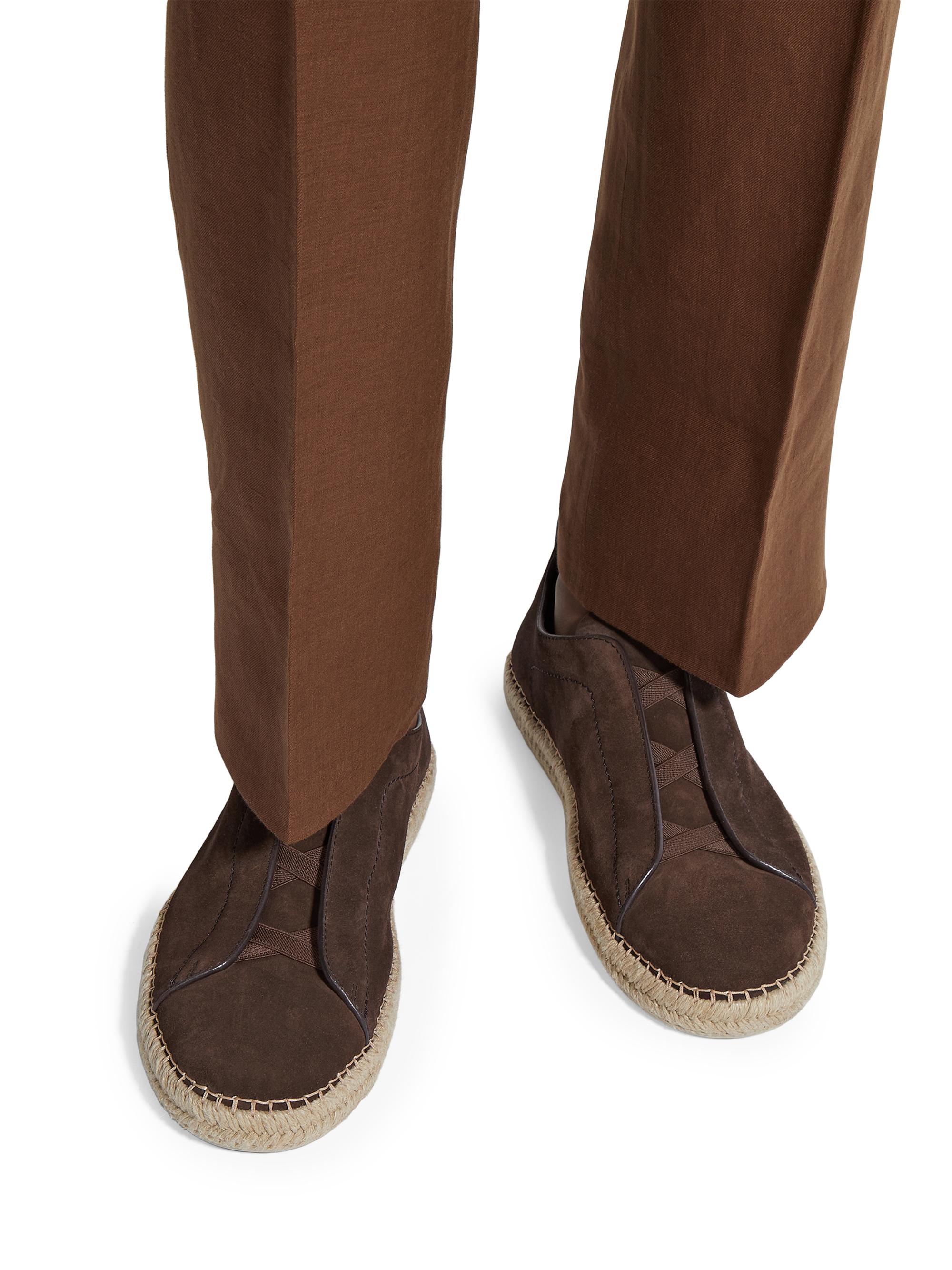 タ*ミ様 Ermenegildo Zegna ロングホーズ コットン 5本セット ZEGNA Suede Triple Stitch Espadrilles | Saks Fifth Avenue