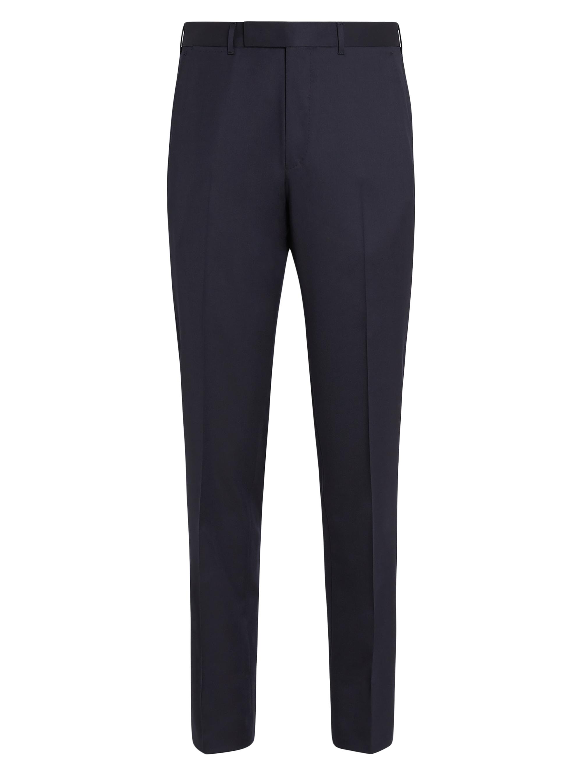 ZEGNA Men's Centoventimila Wool Pants - Navy Blue