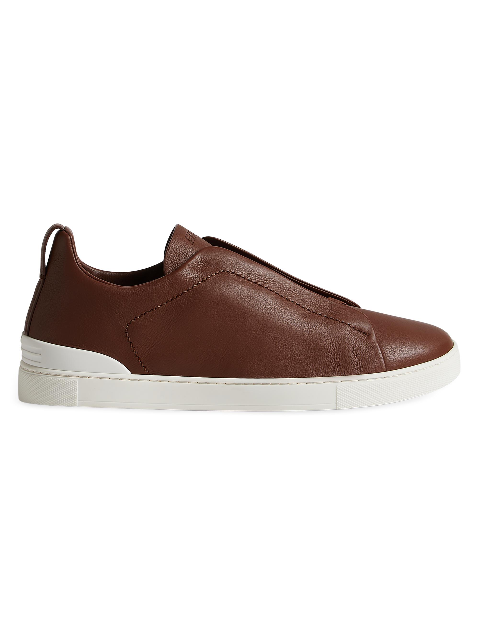ZEGNA Secondskin Triple Stitch Sneakers | Saks Fifth Avenue