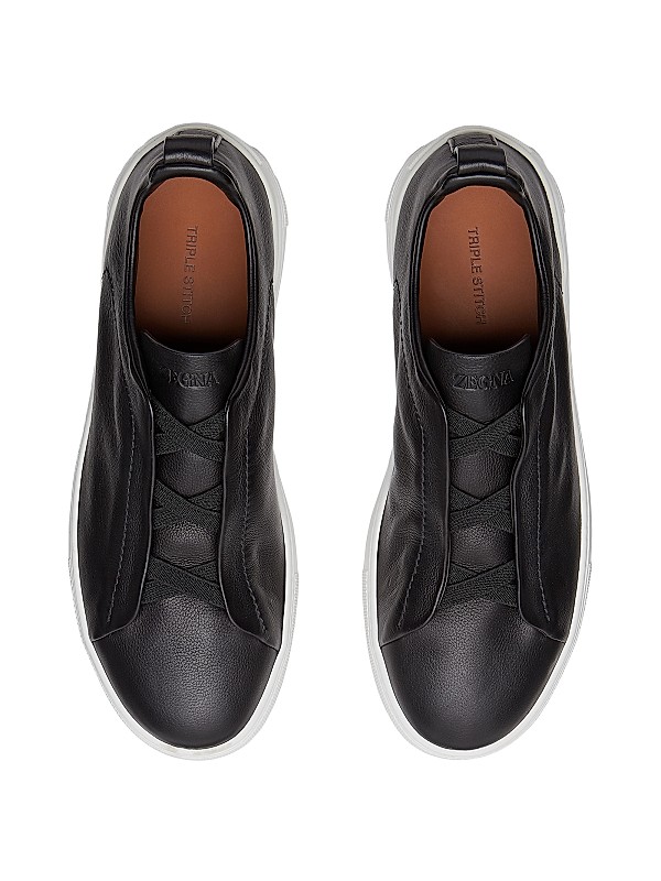 Shop ZEGNA Secondskin Triple Stitch Sneakers | Saks Fifth Avenue Shop ZEGNA Secondskin Triple Stitch Sneakers | Saks Fifth Avenue