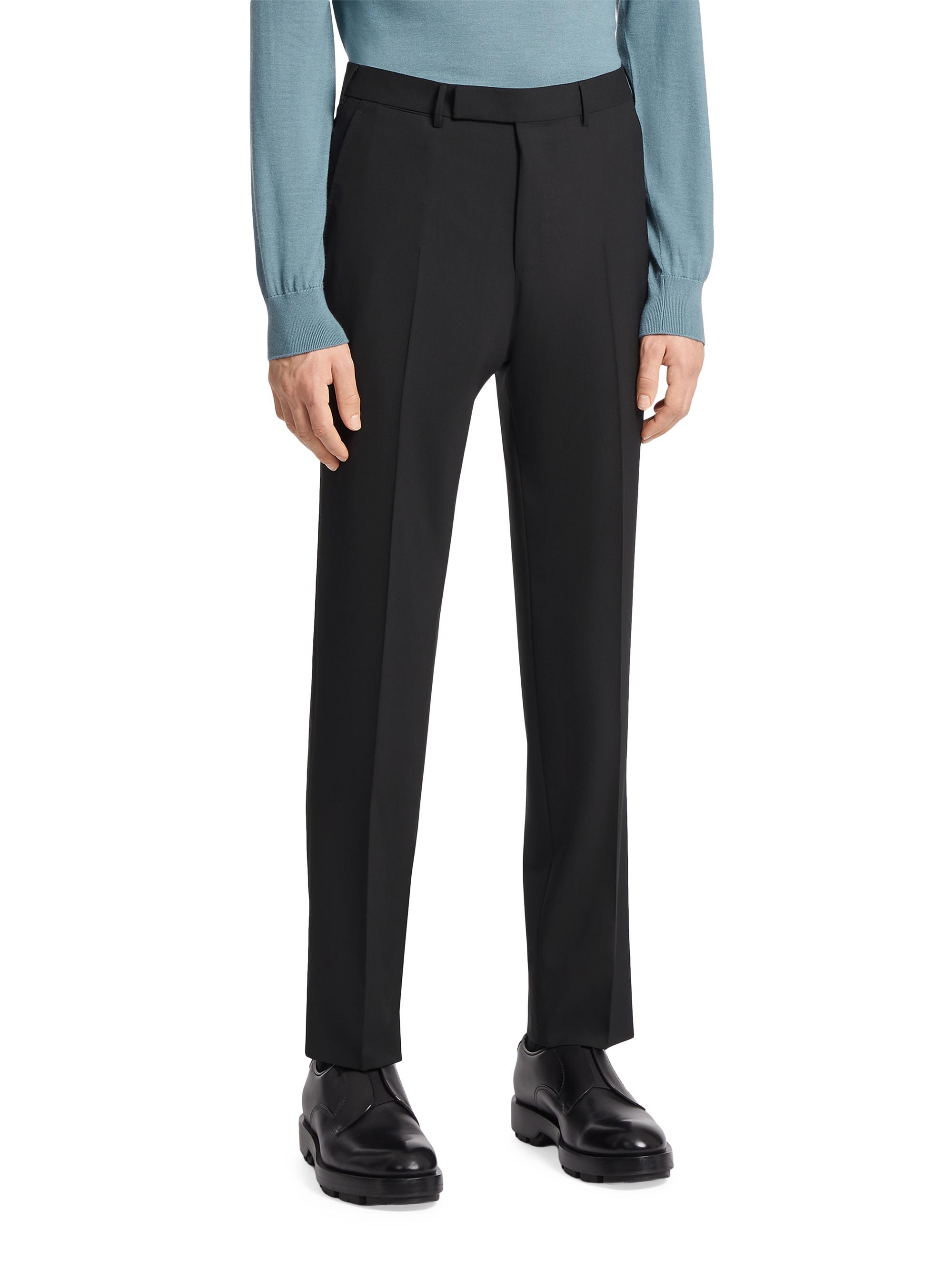 ZEGNA High Performance Wool Pants | Saks Fifth Avenue