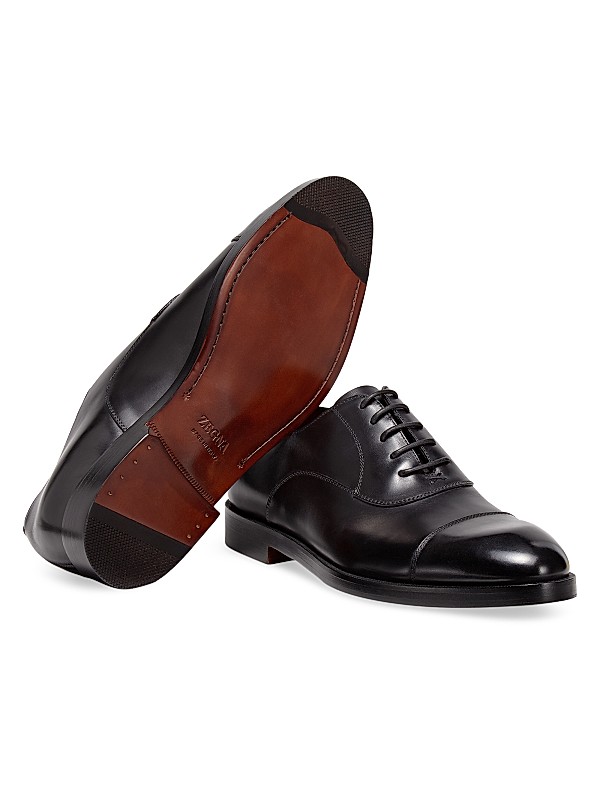ZEGNA Leather Torino Oxford Shoes | Saks Fifth Avenue ZEGNA Leather Torino Oxford Shoes | Saks Fifth Avenue