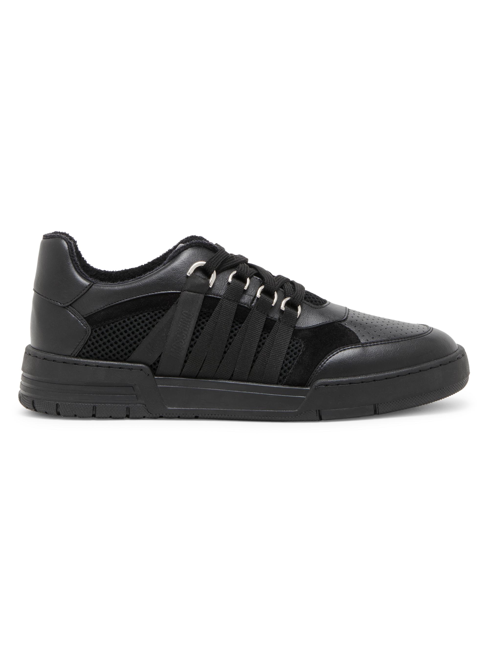 Moschino Men's Low-Top Sneakers - Black