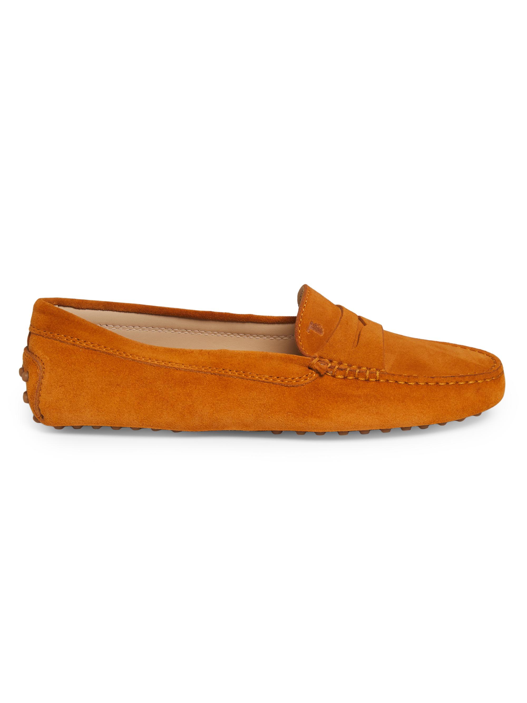 Tod's Women's Suede Moccasins - Pumpkin Spice