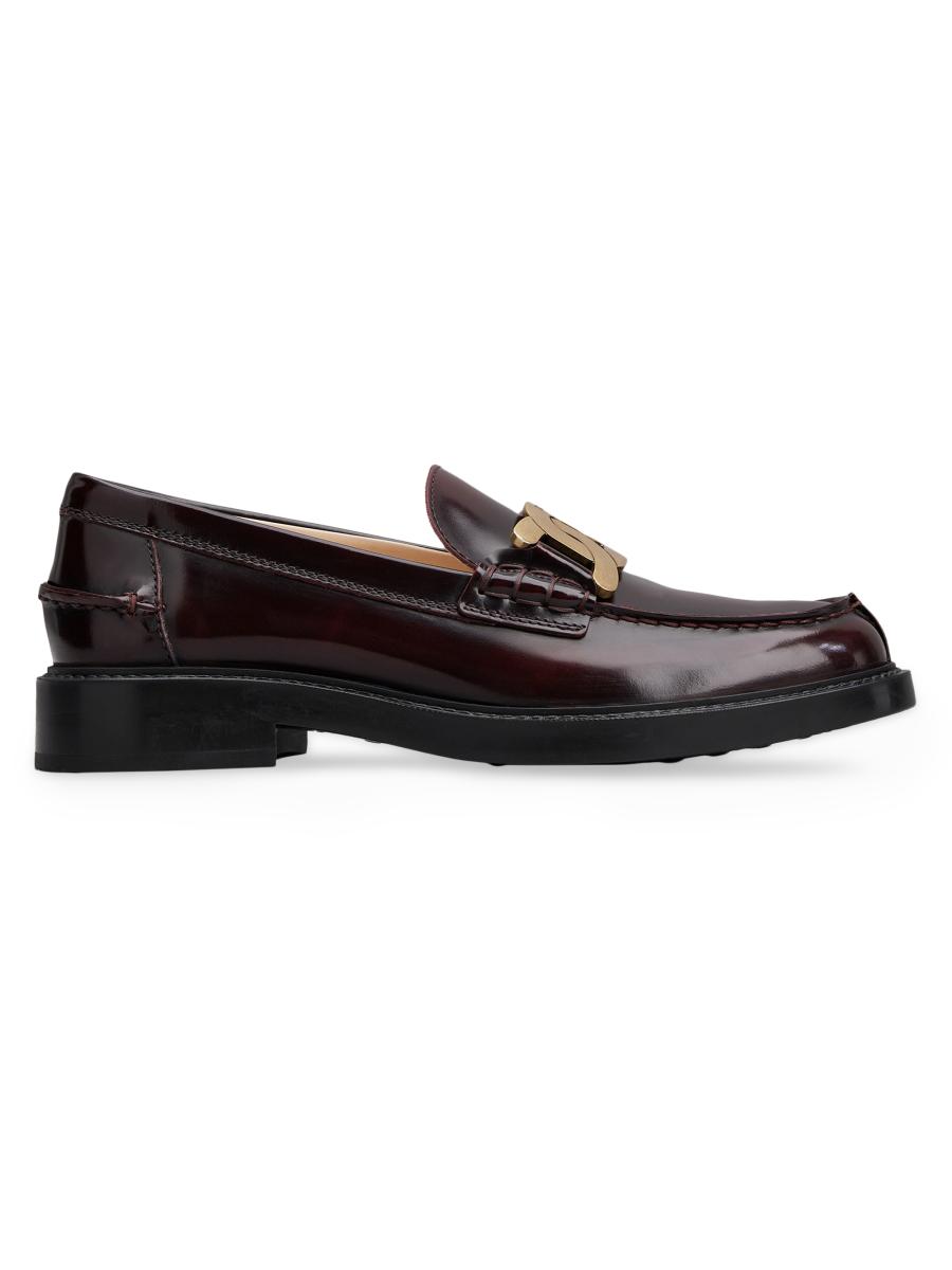 【関税込み】TOD'S Gomma Carro' loafers Tod's Gomma Leather Loafers | Saks Fifth Avenue