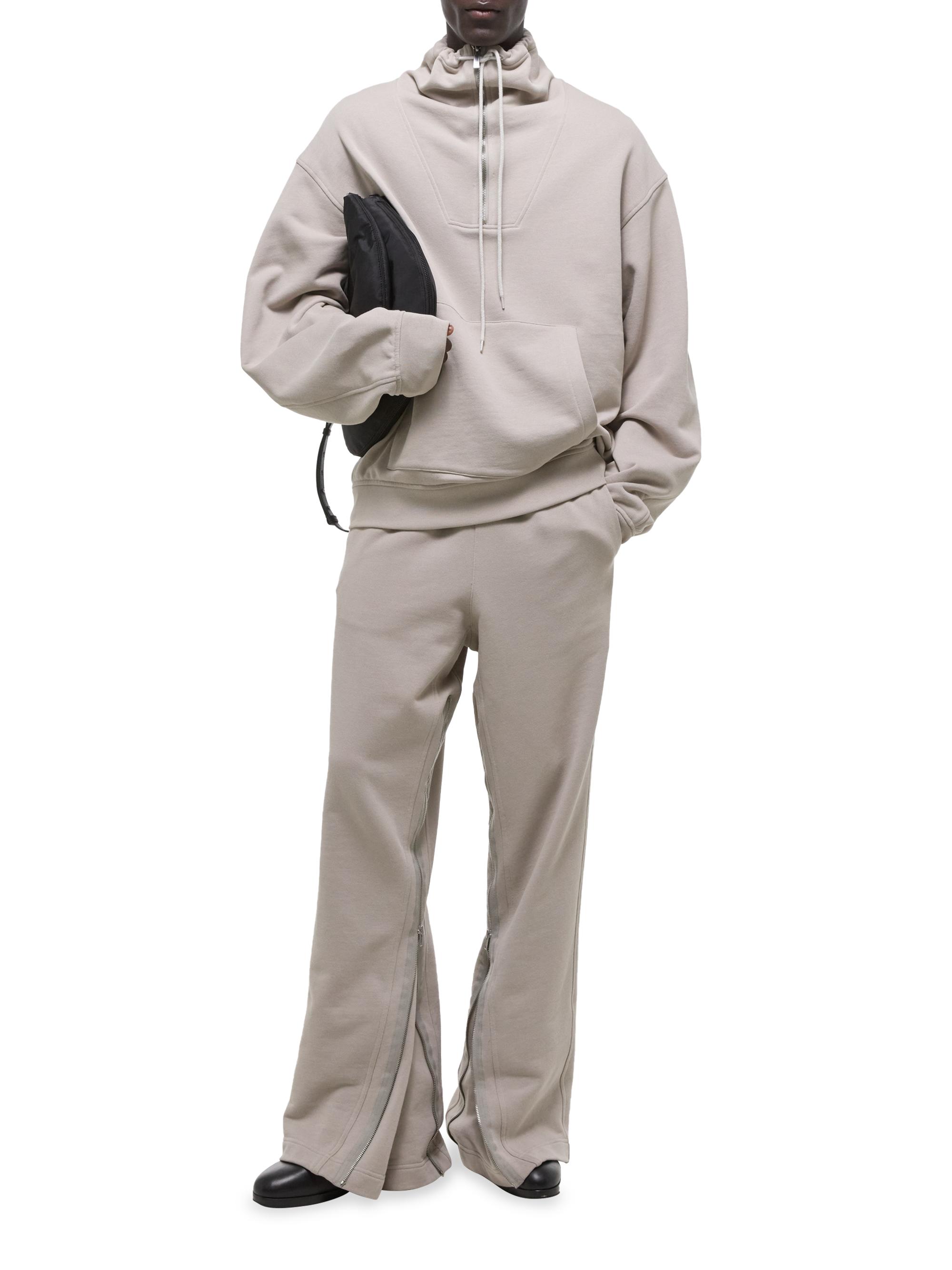 Helmut Lang Funnel Neck Half-Zip Sweatshirt Pullover | Saks Fifth