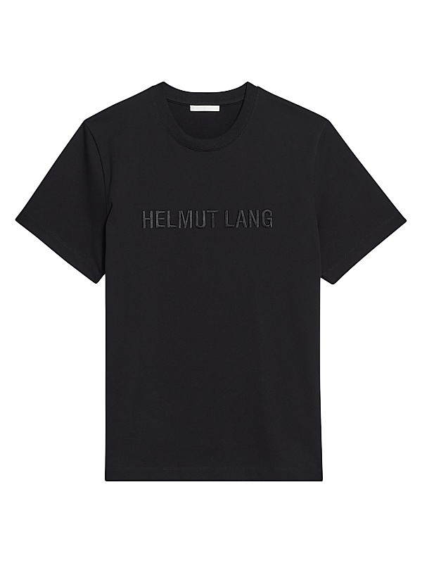 Shop Helmut Lang Logo Crewneck T-Shirt | Saks Fifth Avenue Shop Helmut Lang Logo Crewneck T-Shirt | Saks Fifth Avenue
