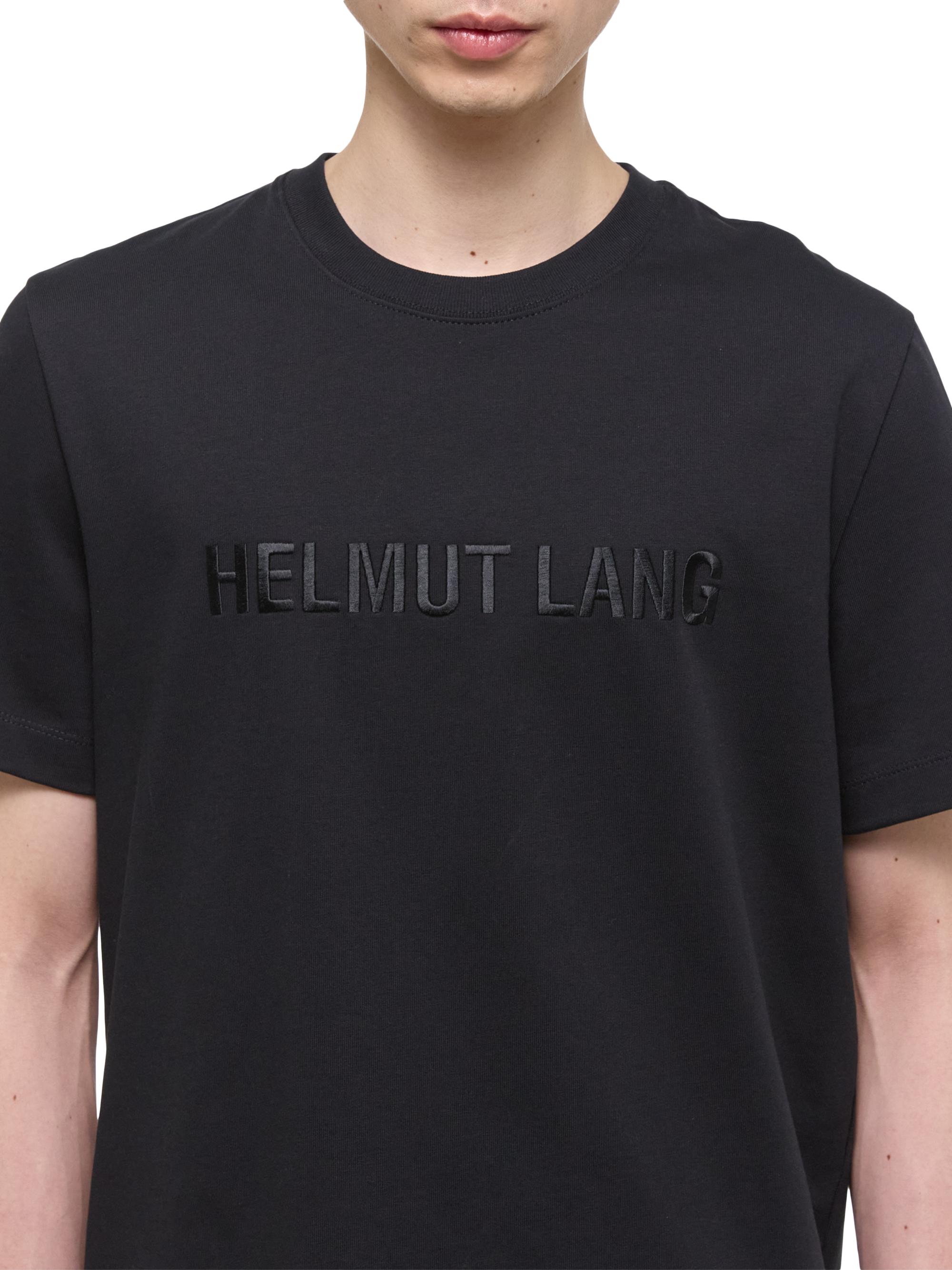 Helmut Lang Logo Crewneck T-Shirt | Saks Fifth Avenue