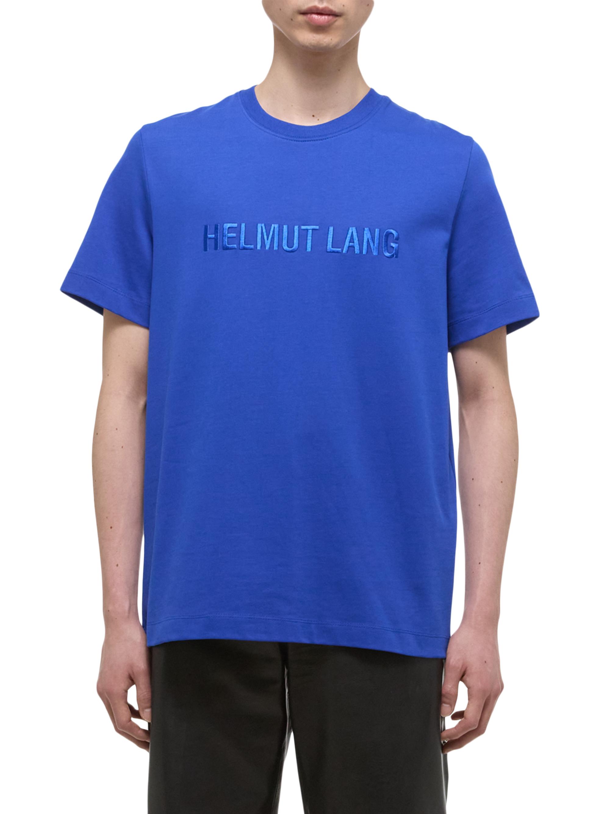 Helmut Lang Logo Crewneck T-Shirt | Saks Fifth Avenue